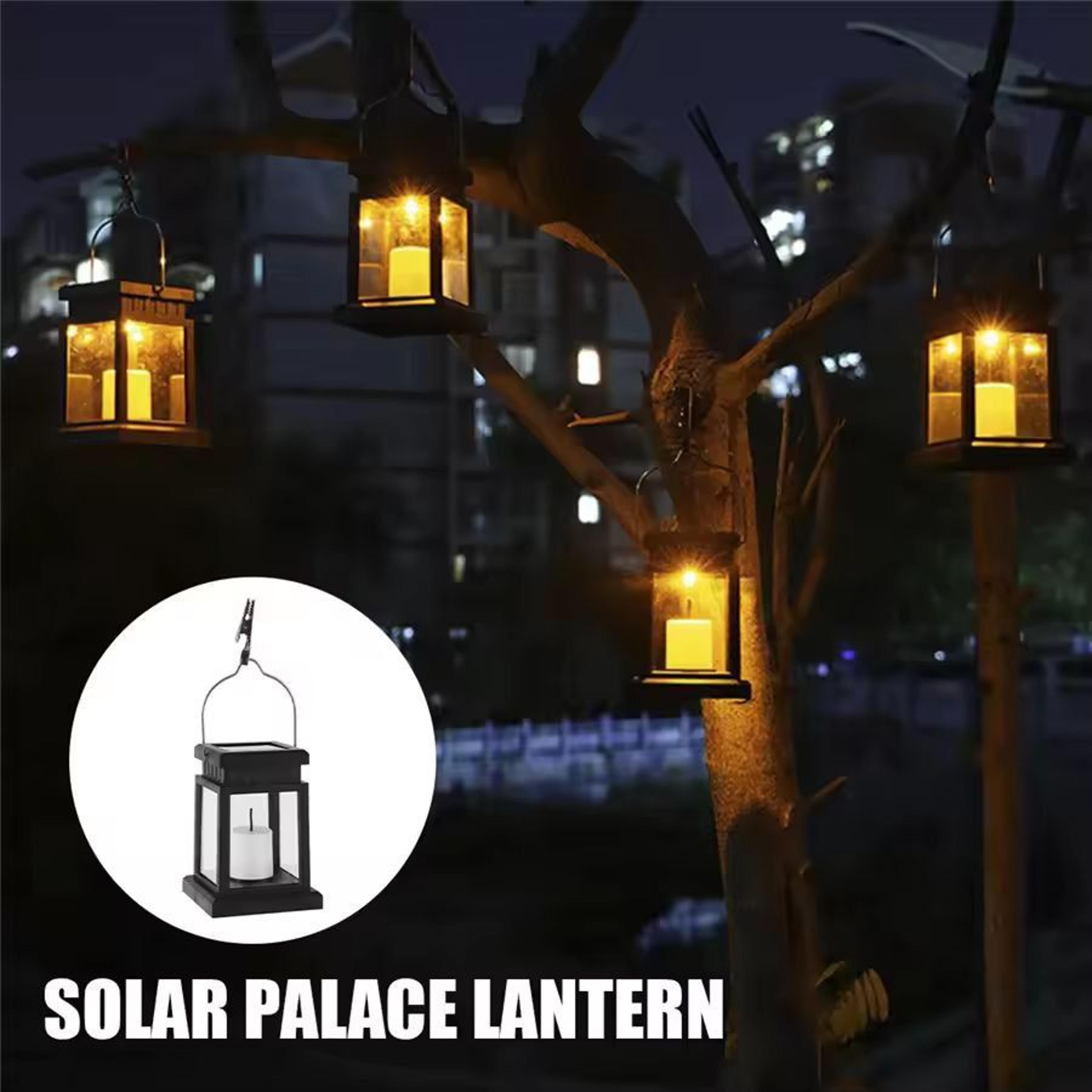 Garden Glow Solar Palace Lantern  Premium Outdoor Solar Lantern  Garden Decor 2