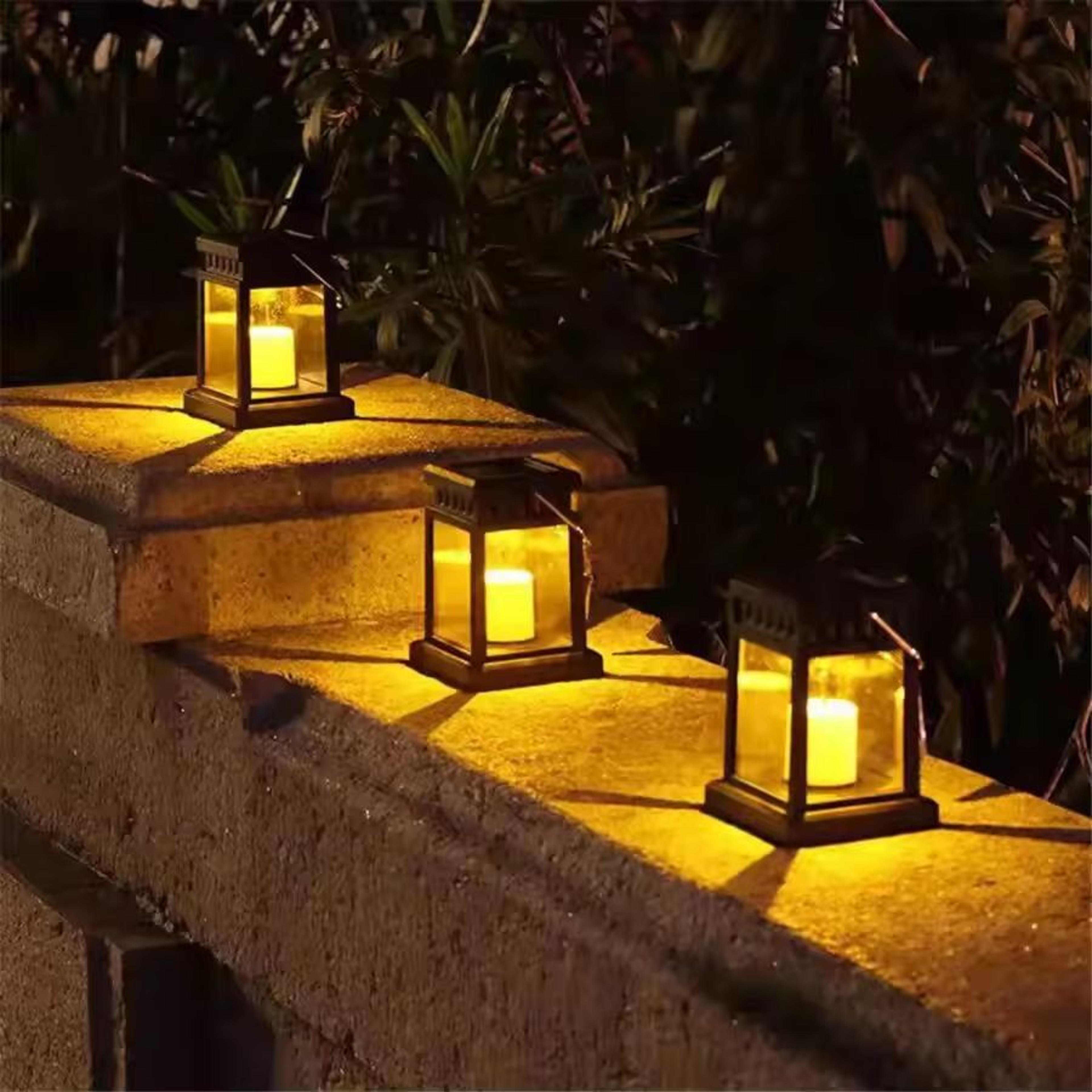Garden Glow Solar Palace Lantern  Premium Outdoor Solar Lantern  Garden Decor 4