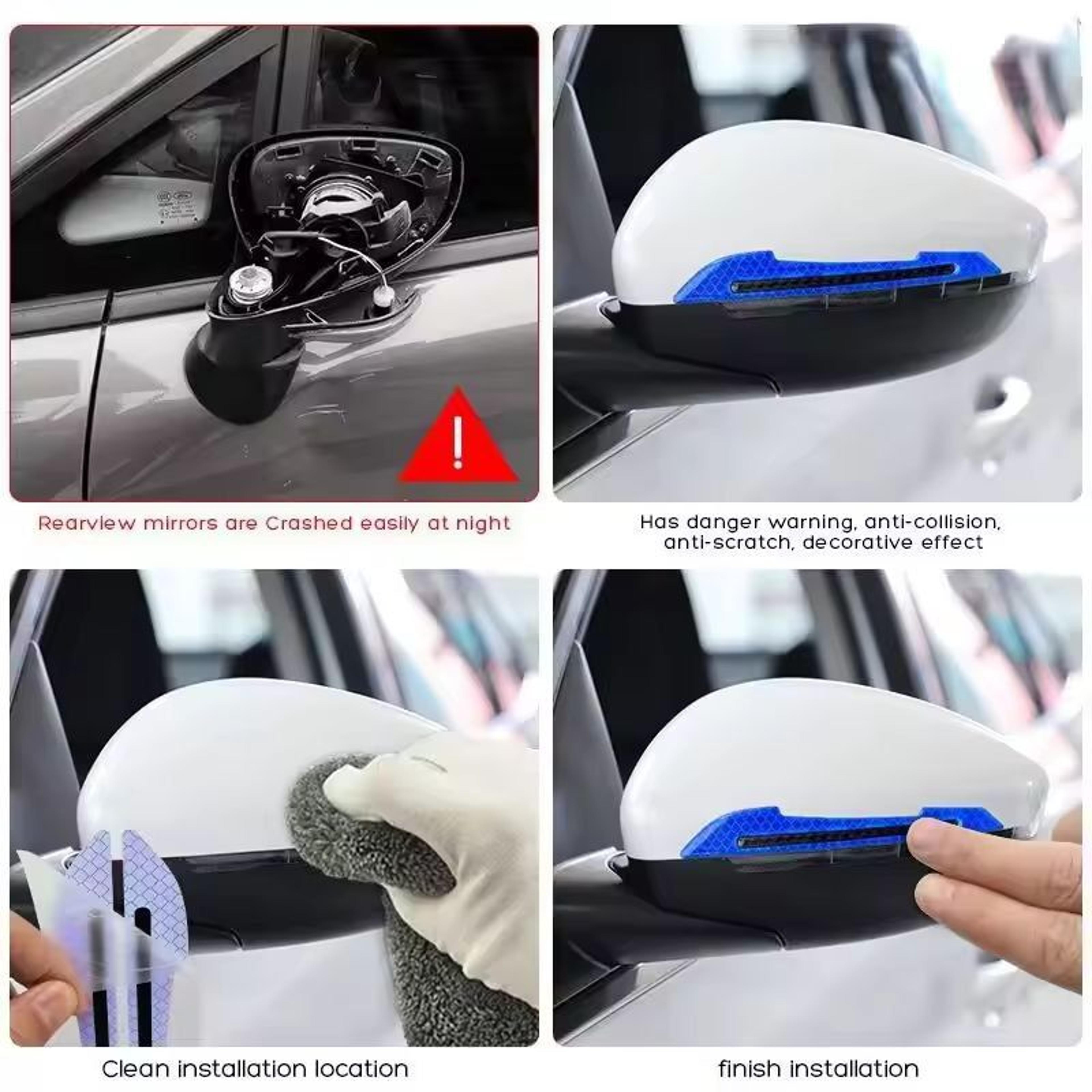 Premium Reflective Car Warning Strip Tape  UltraSafe Exterior Vehicle Sticker 8
