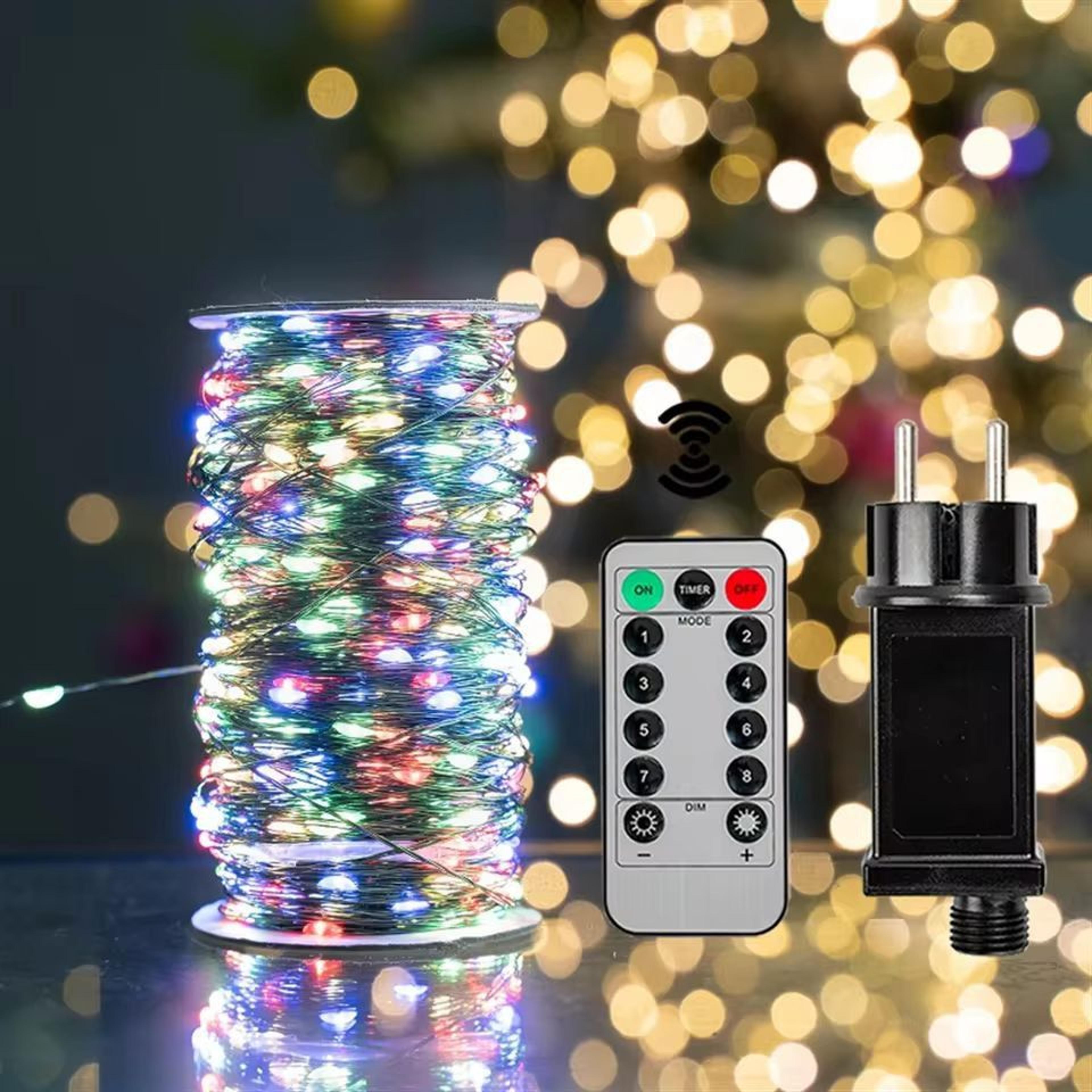 SparkGlow 1000LED Waterproof Fairy String Lights With Remote  Outdoor  Indoor Party Tree  Wedding D 0