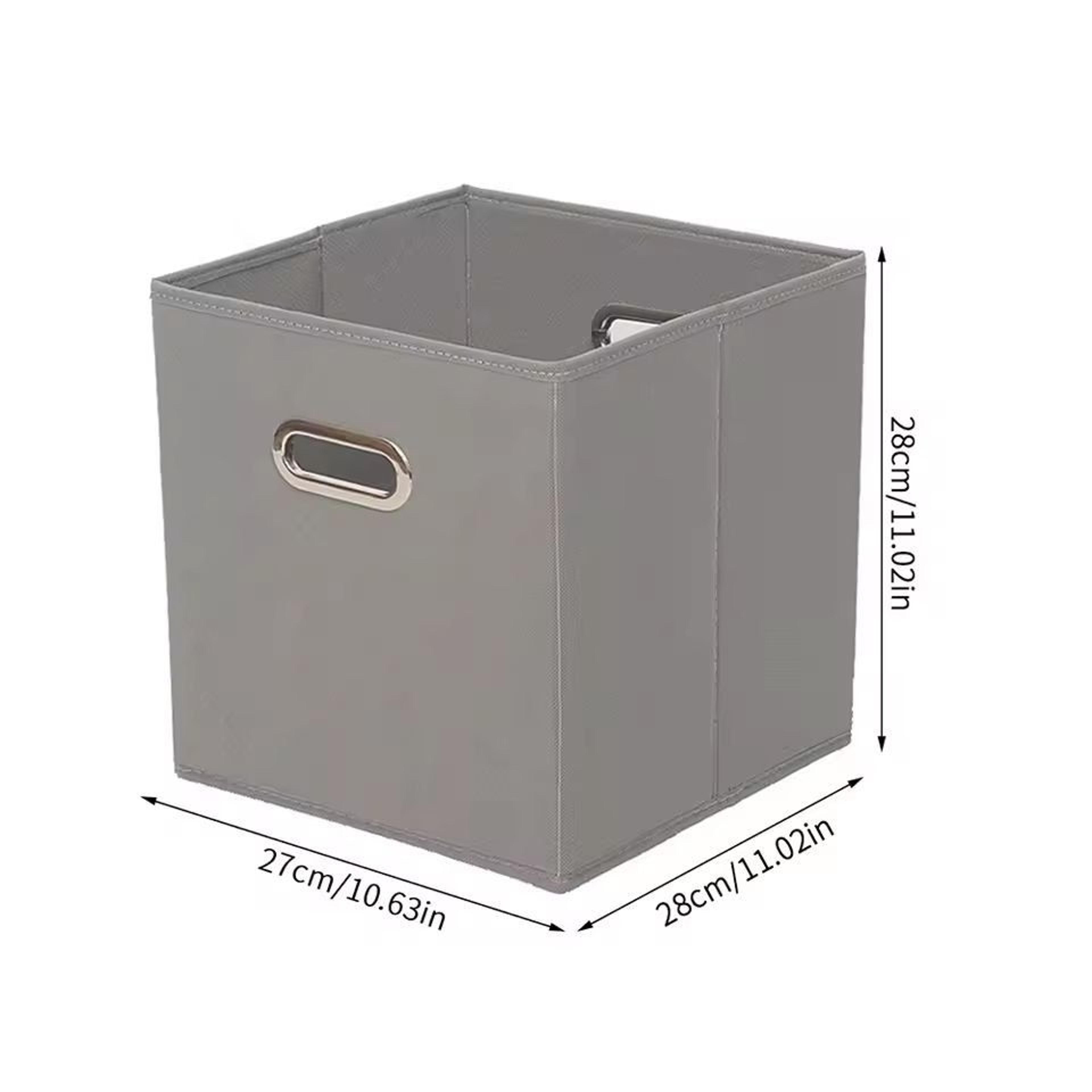 SmartFold Fabric Storage Organizer Box  Foldable Closet  Drawer Storage Bin For Clothes Toys  Books 5