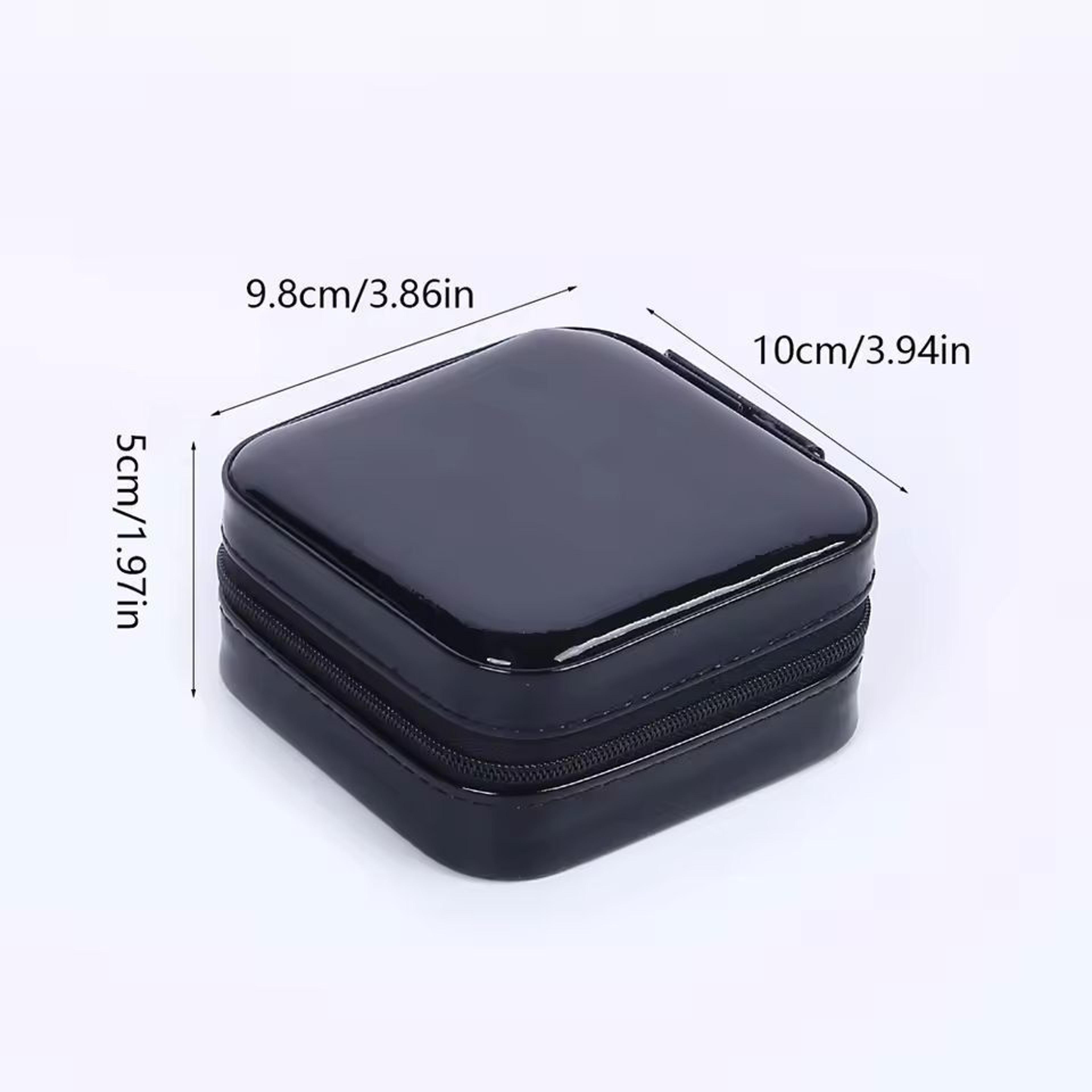 Chic  Compact Portable Jewelry Box  Travel Jewelry Organizer 5