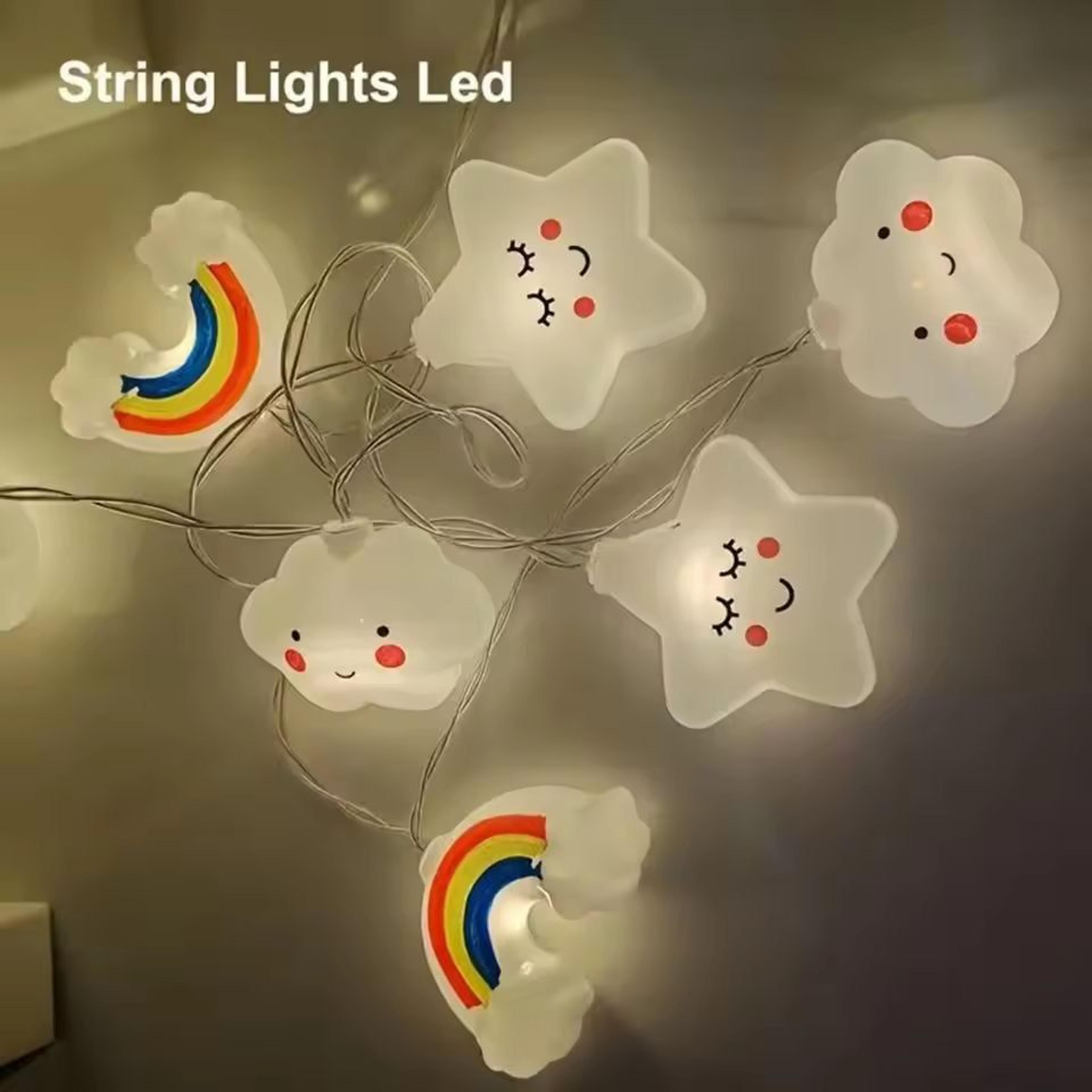 CozyStar BatteryPowered Star LED String Lights 5