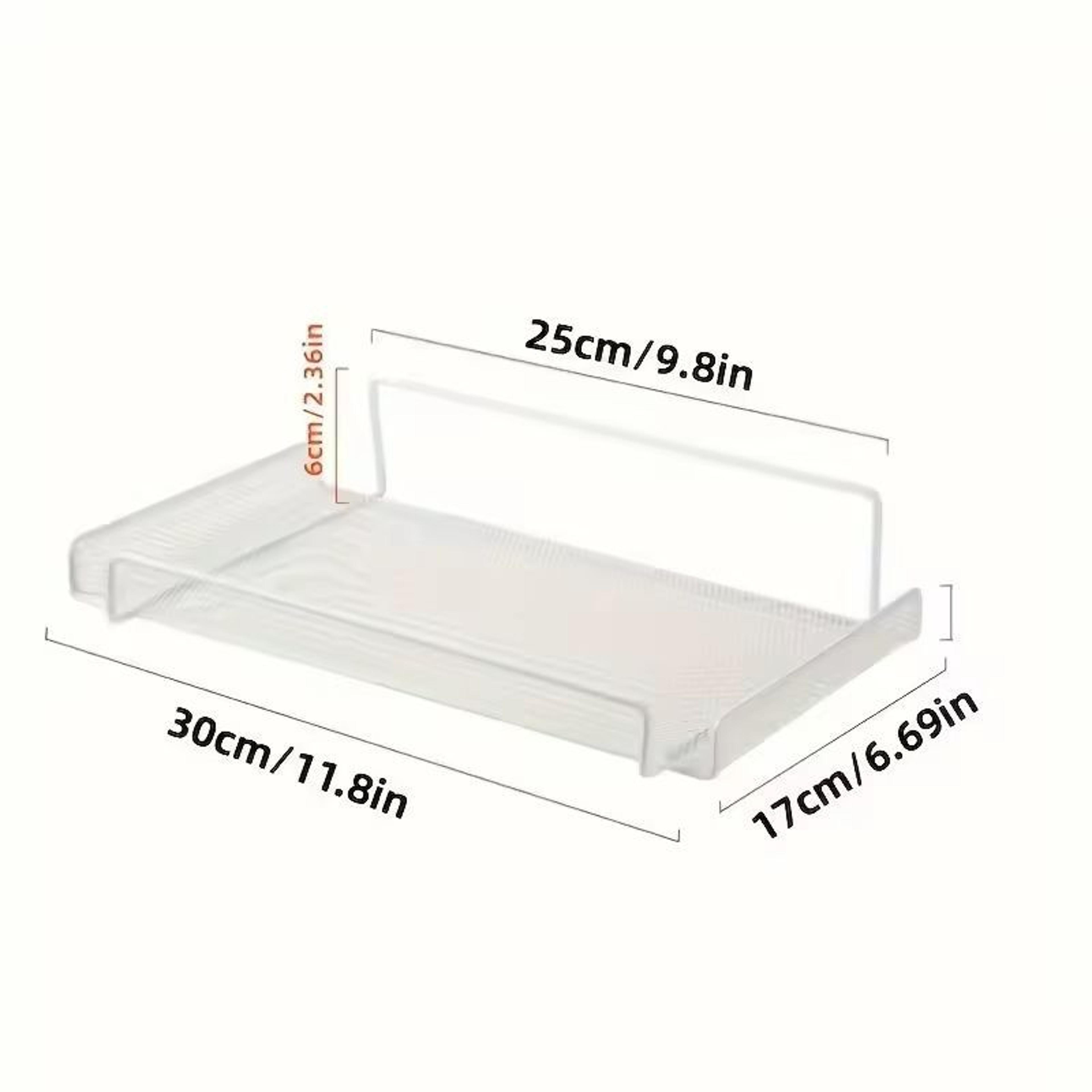 Compact WallMounted Router Shelf  SpaceSaving NoDrill Organizer For Routers TV Boxes  Small Items 5