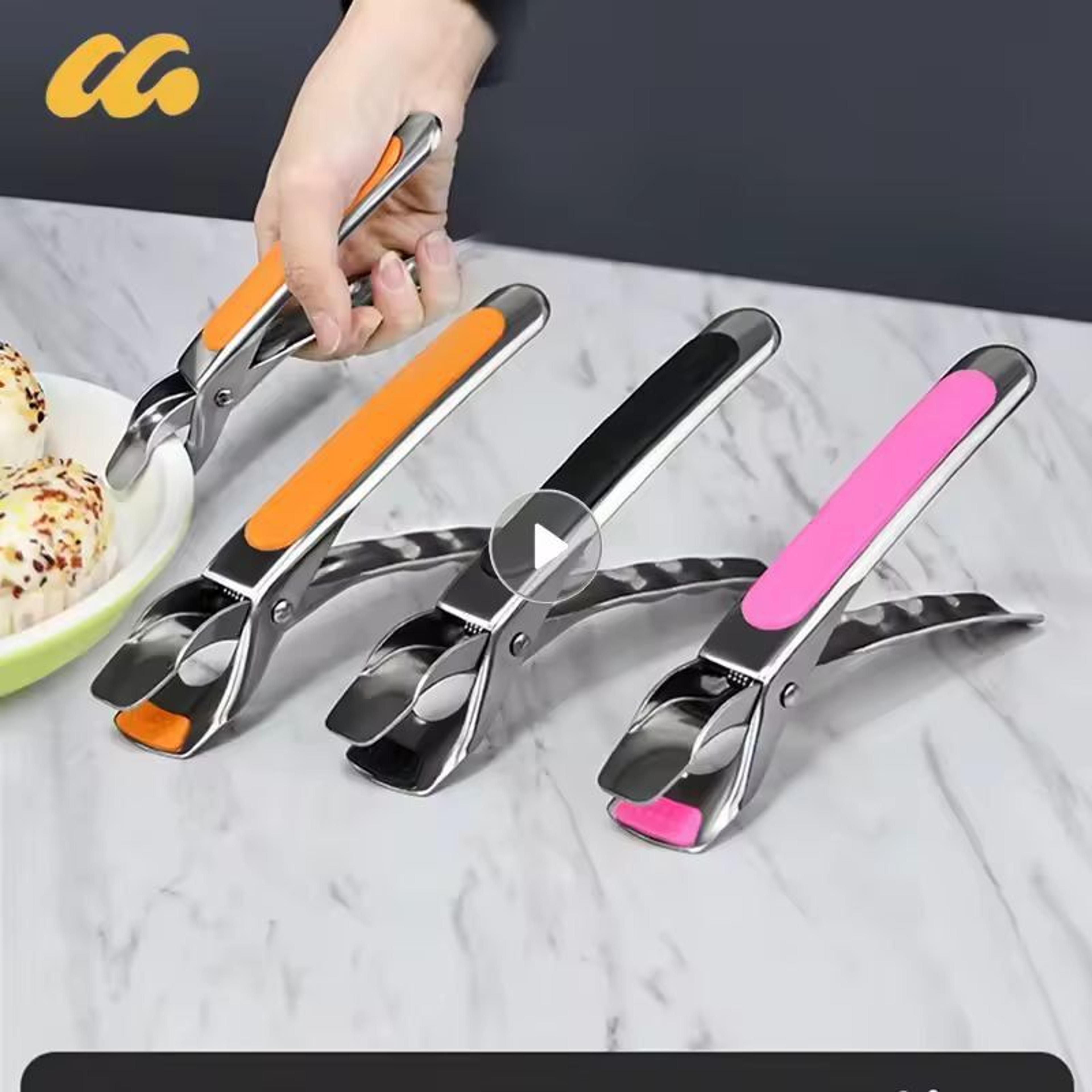 Premium Kitchen AntiScald Plate  Bowl Gripper Clamp 0