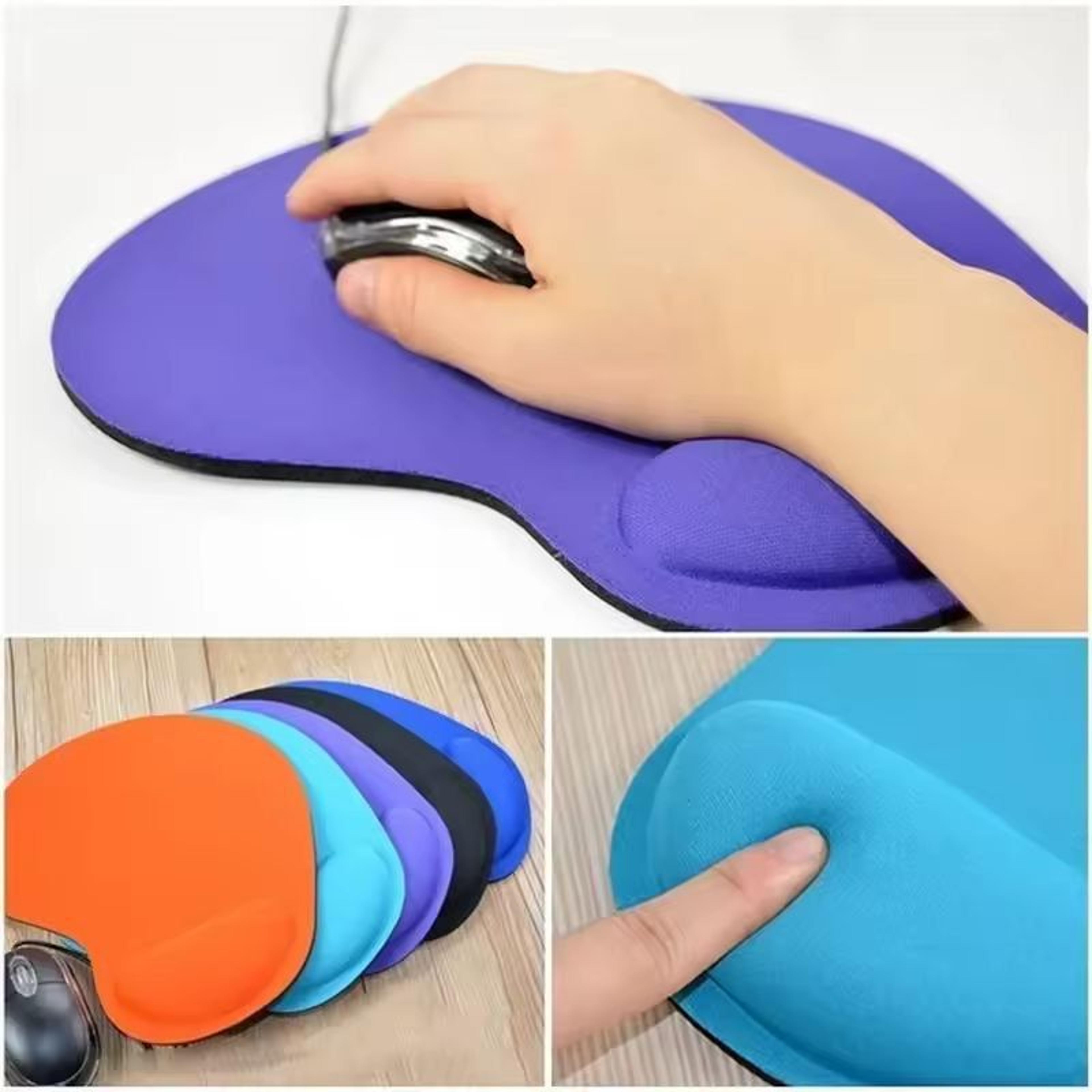 ComfortPro EVA Wrist Support Mouse Pad  Soft Sponge Desk Pad For Gaming  Work 0