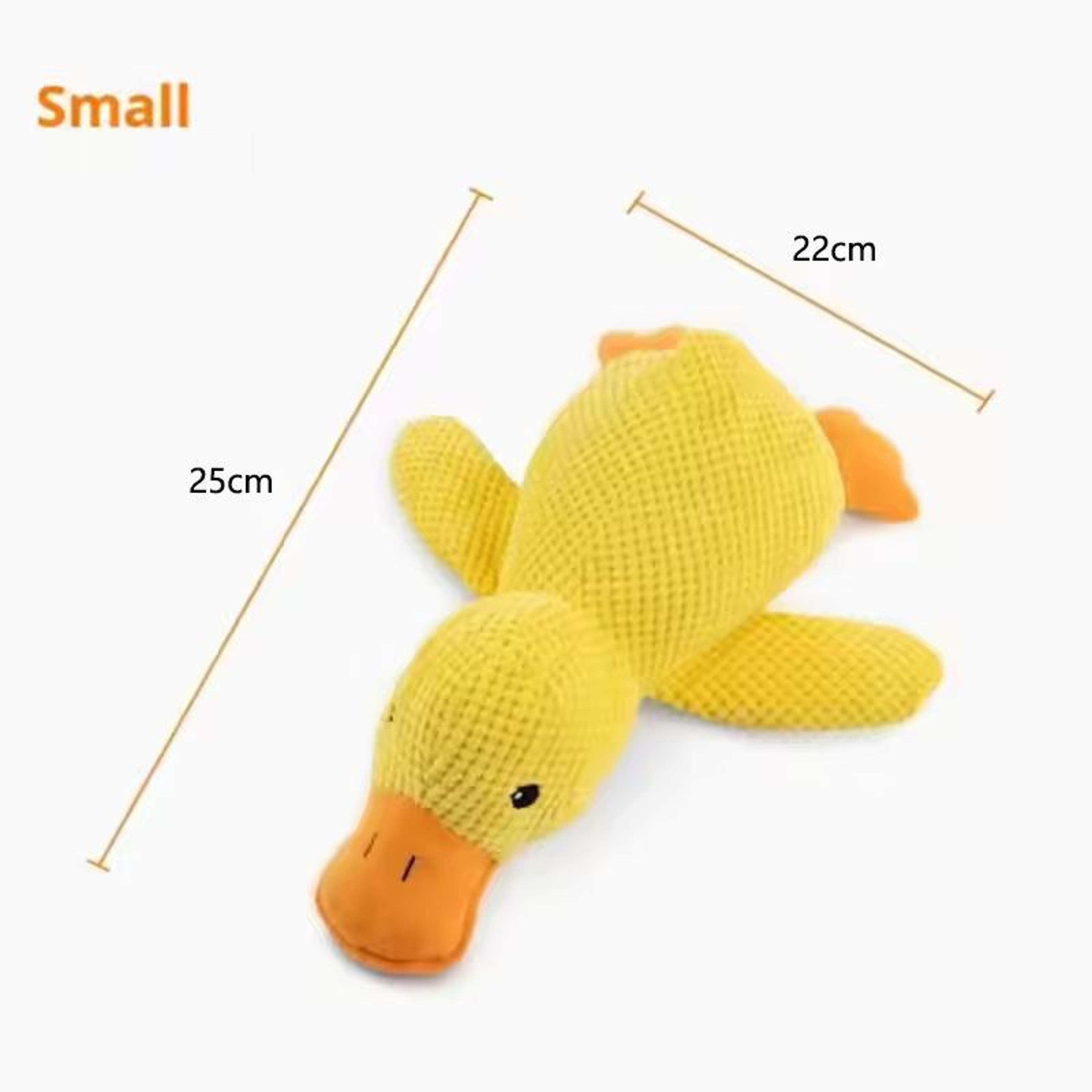 Durable Duck ChewResistant Squeaky Plush Toy For Dogs 6