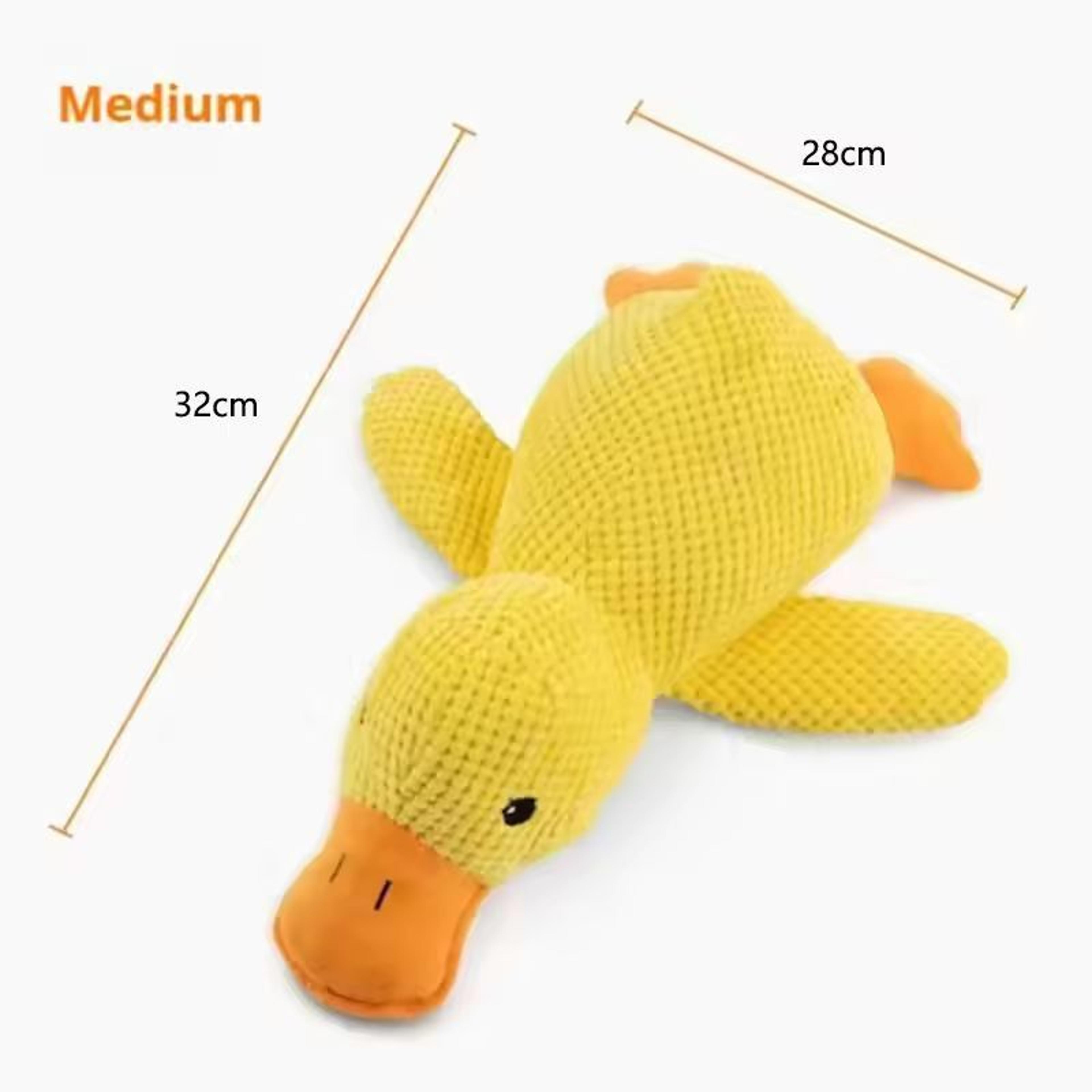 Durable Duck ChewResistant Squeaky Plush Toy For Dogs 7