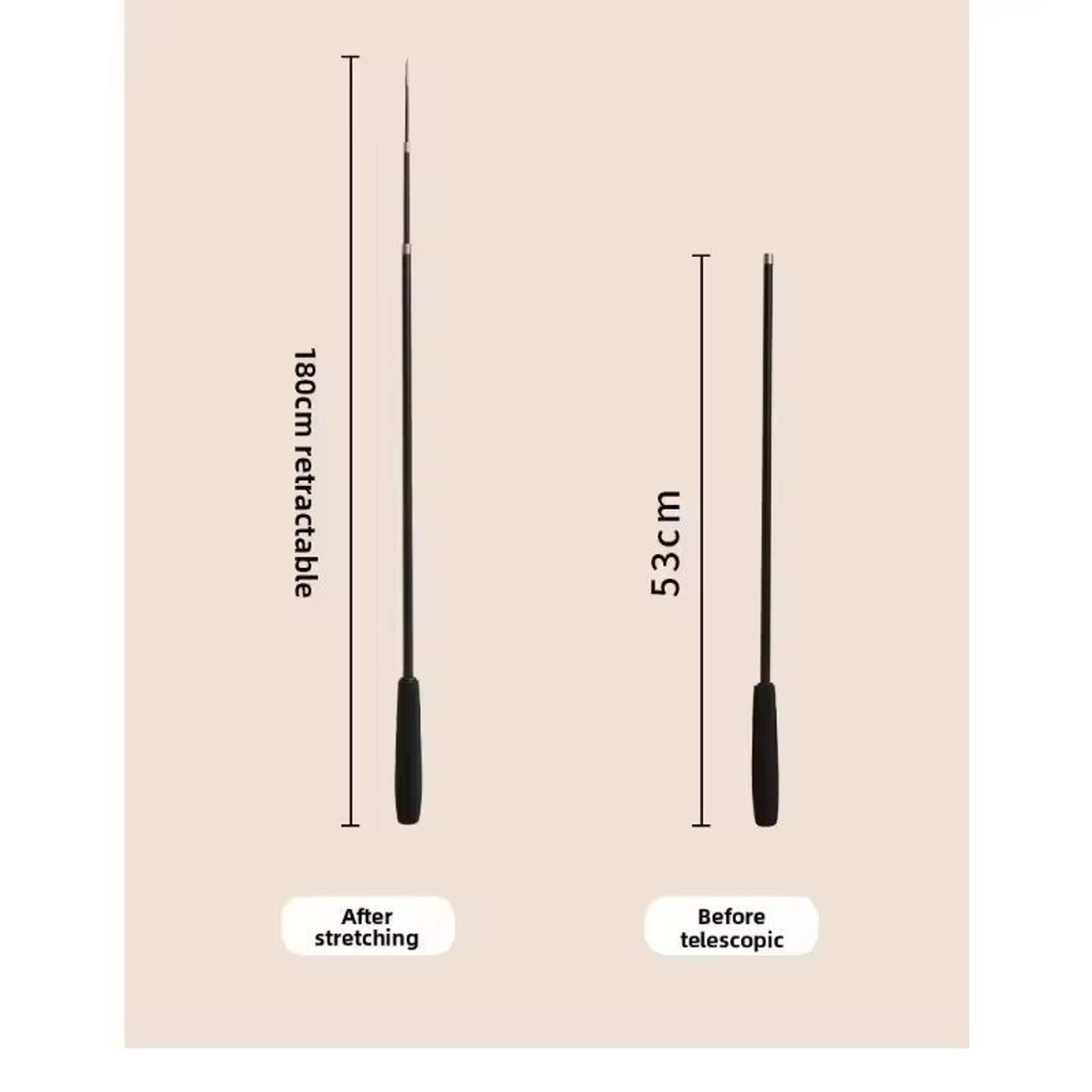 Premium Interactive Feather Wand Telescopic Cat Fishing Rod For Play  Exercise 5