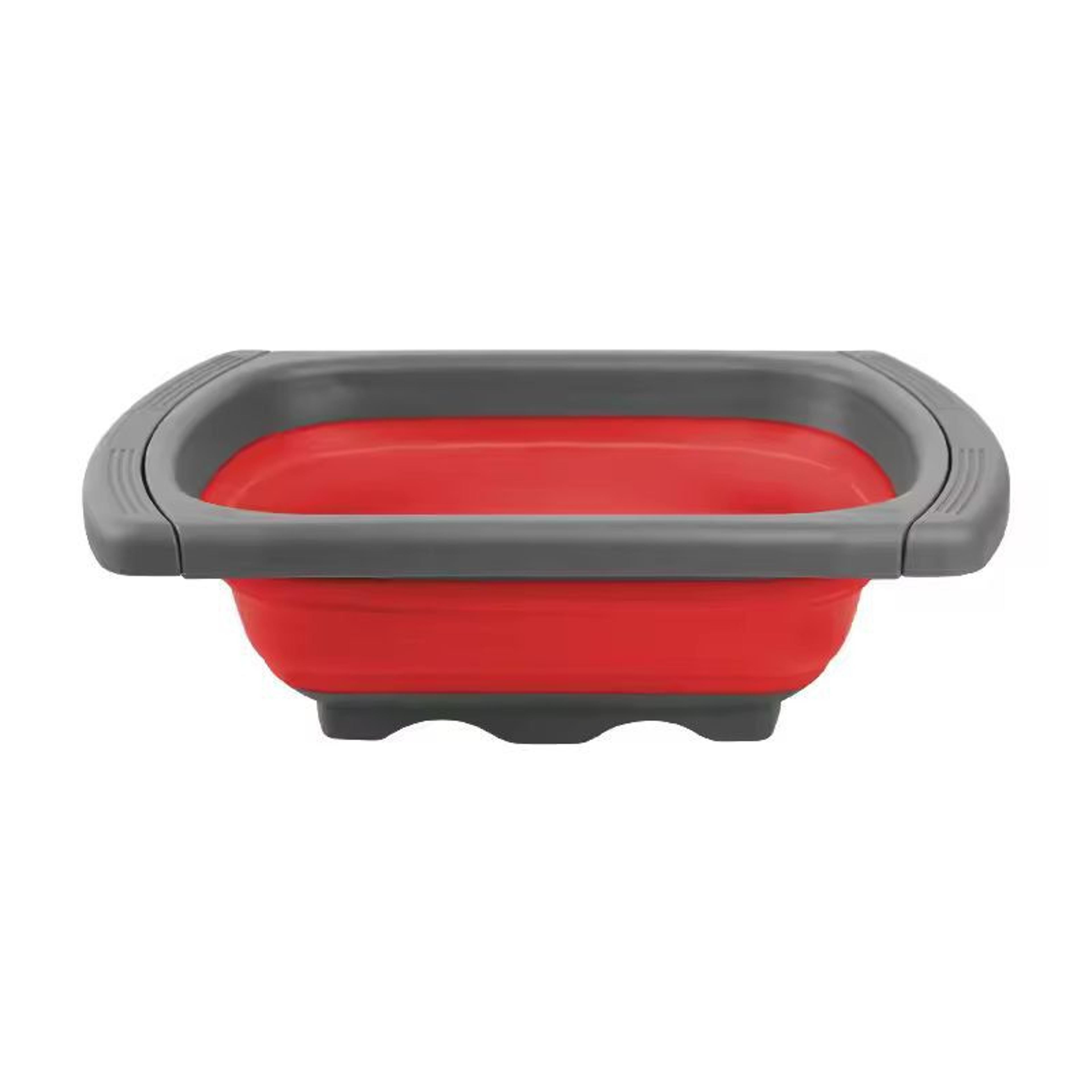 SmartSpace Extendable Sink Colander  Foldable OverSink Fruit  Vegetable Strainer 7