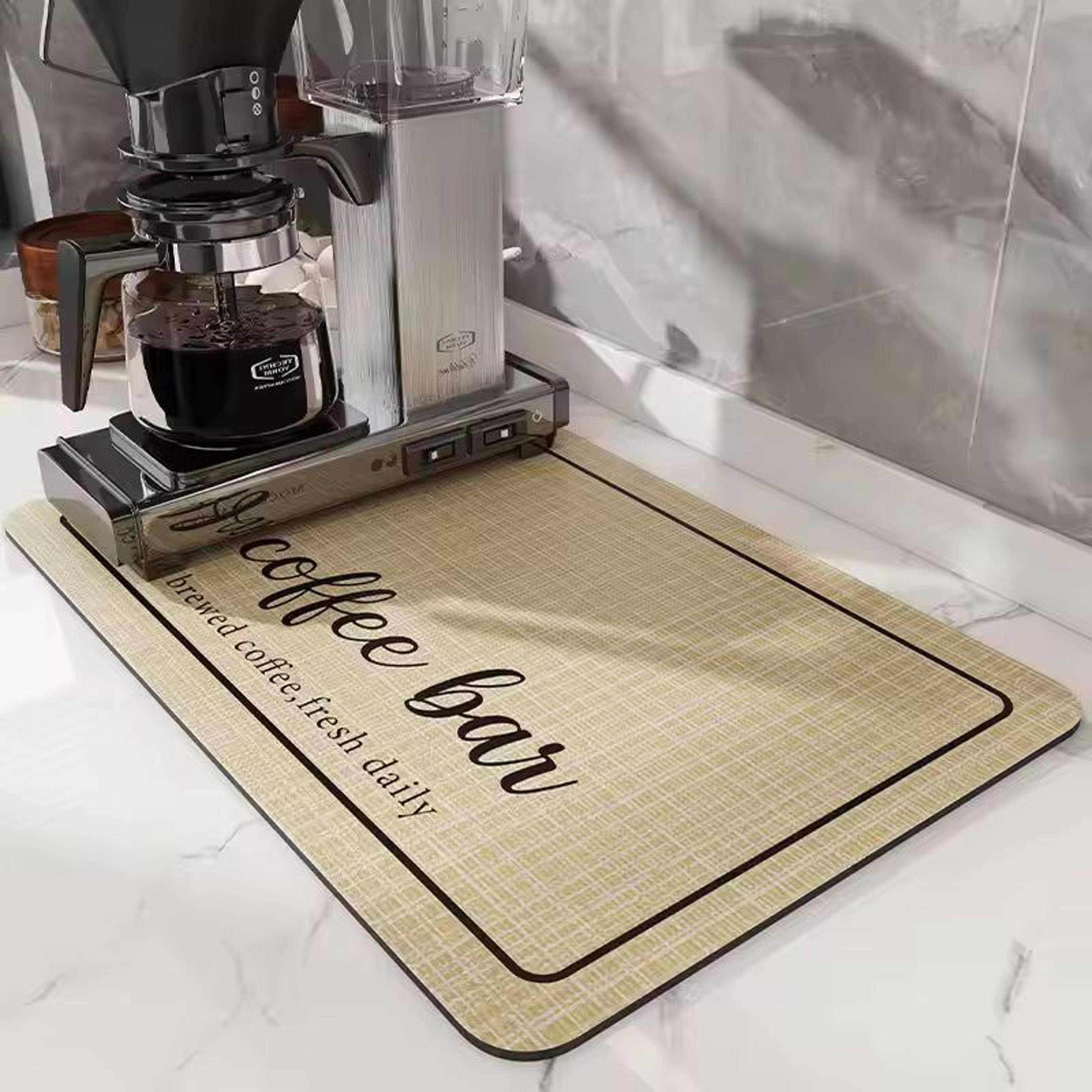 Premium Coffee Machine Mat  AntiFouling WaterAbsorbing Pad 1