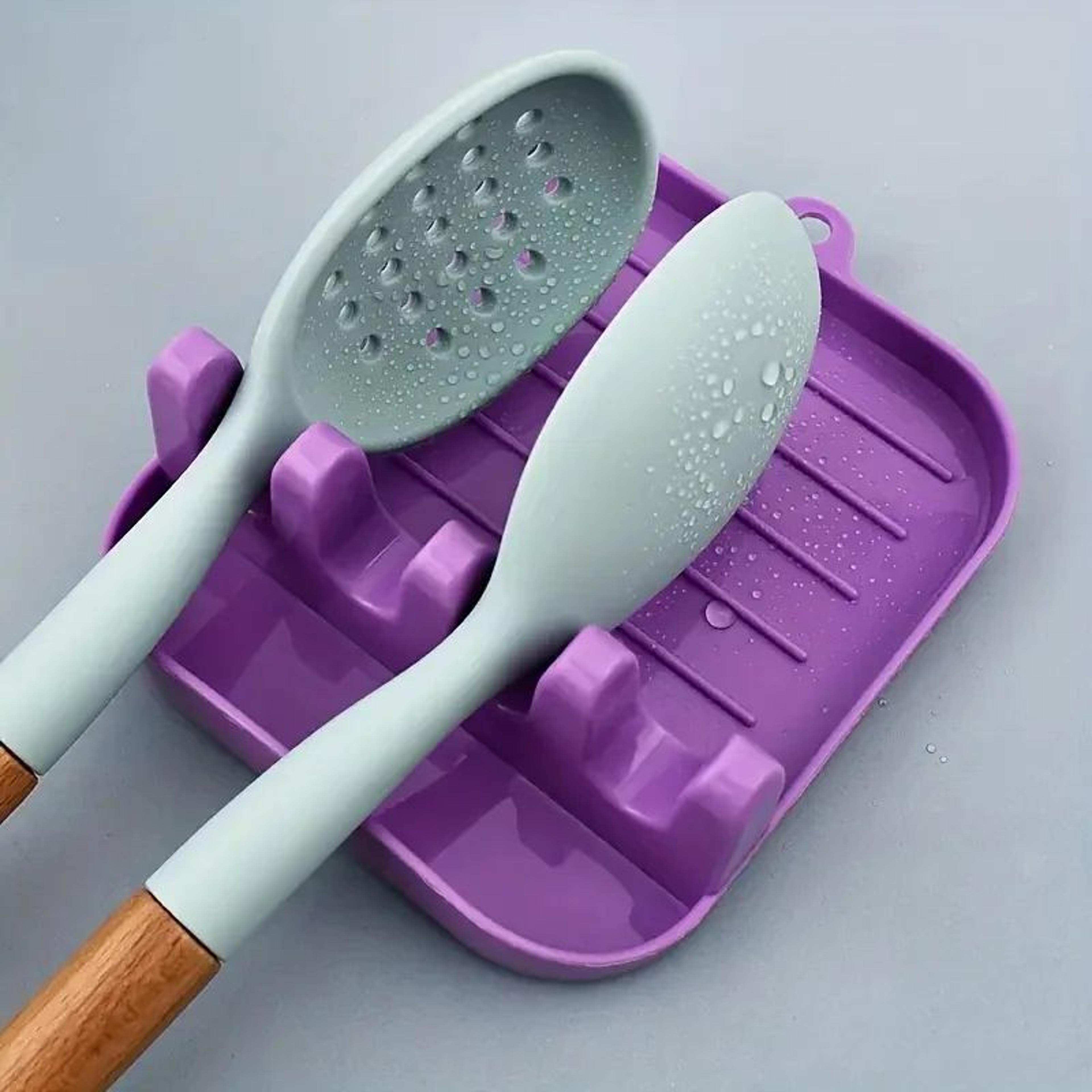 Smart Kitchen Counter Organizer  AllinOne Spoon  Pot Lid Rest 2