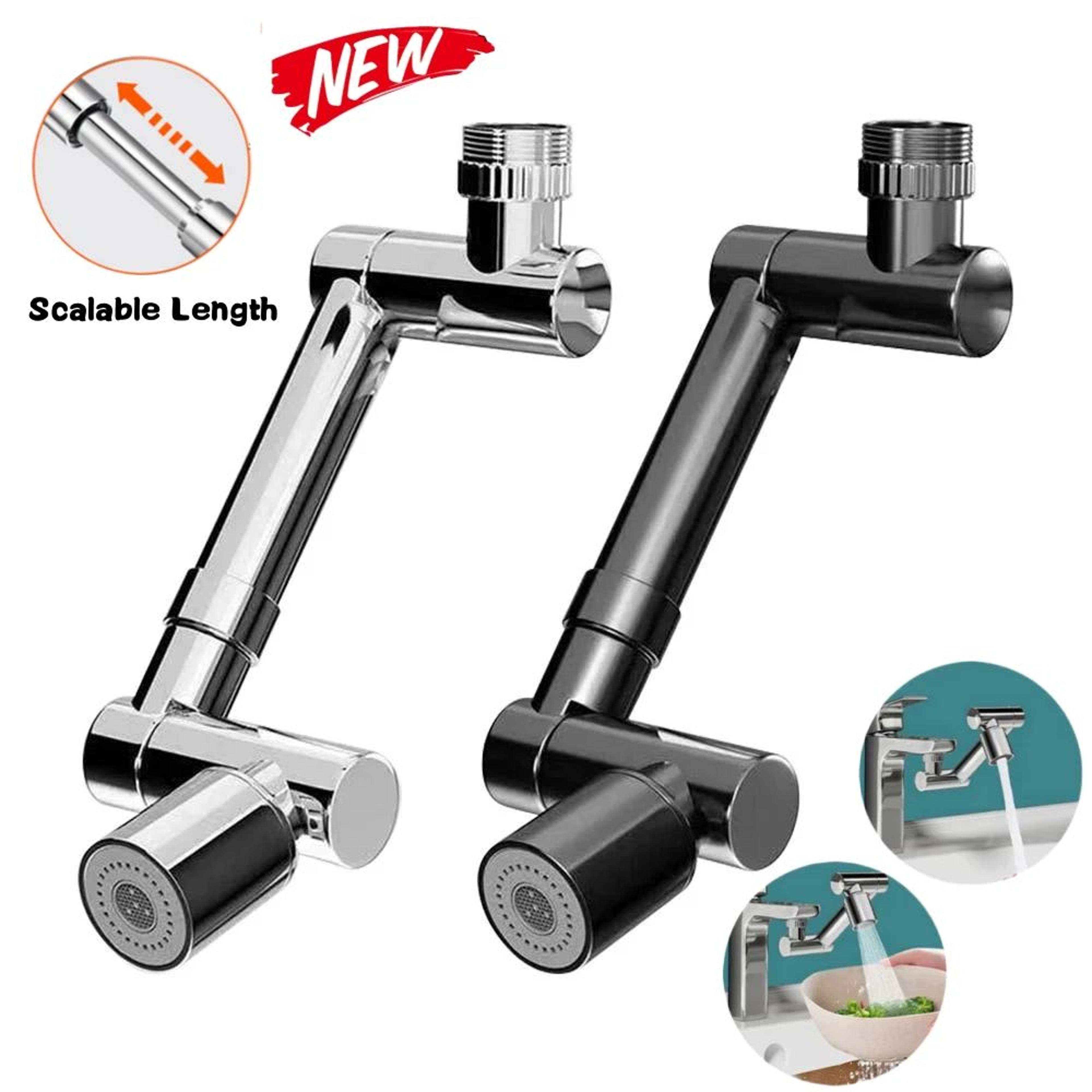 Rotatable 360 WaterSaving Faucet Aerator Adapter 0
