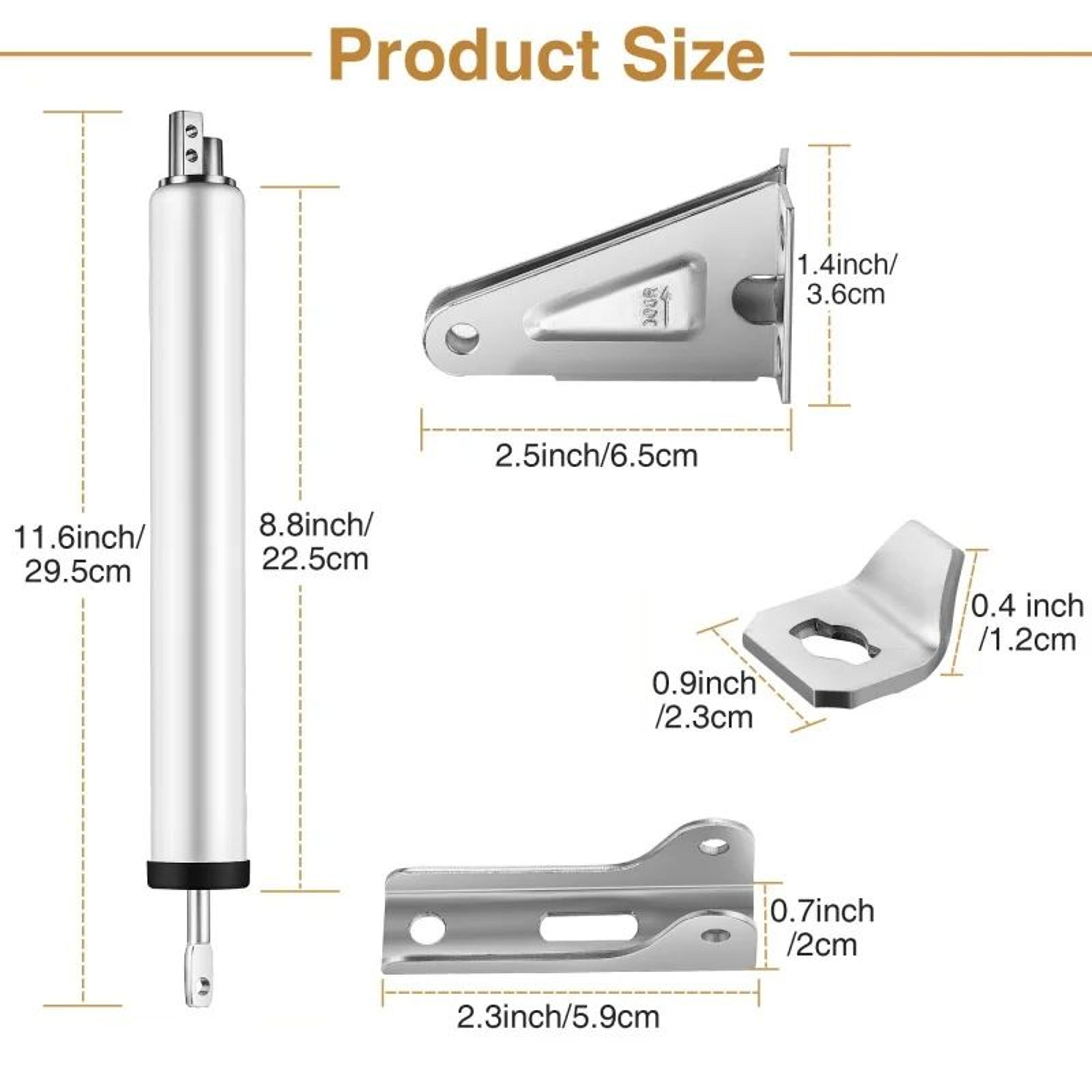 SoftClose Automatic Door Closer 35 Kg  Pneumatic Adjustable Door Stop Hardware 4