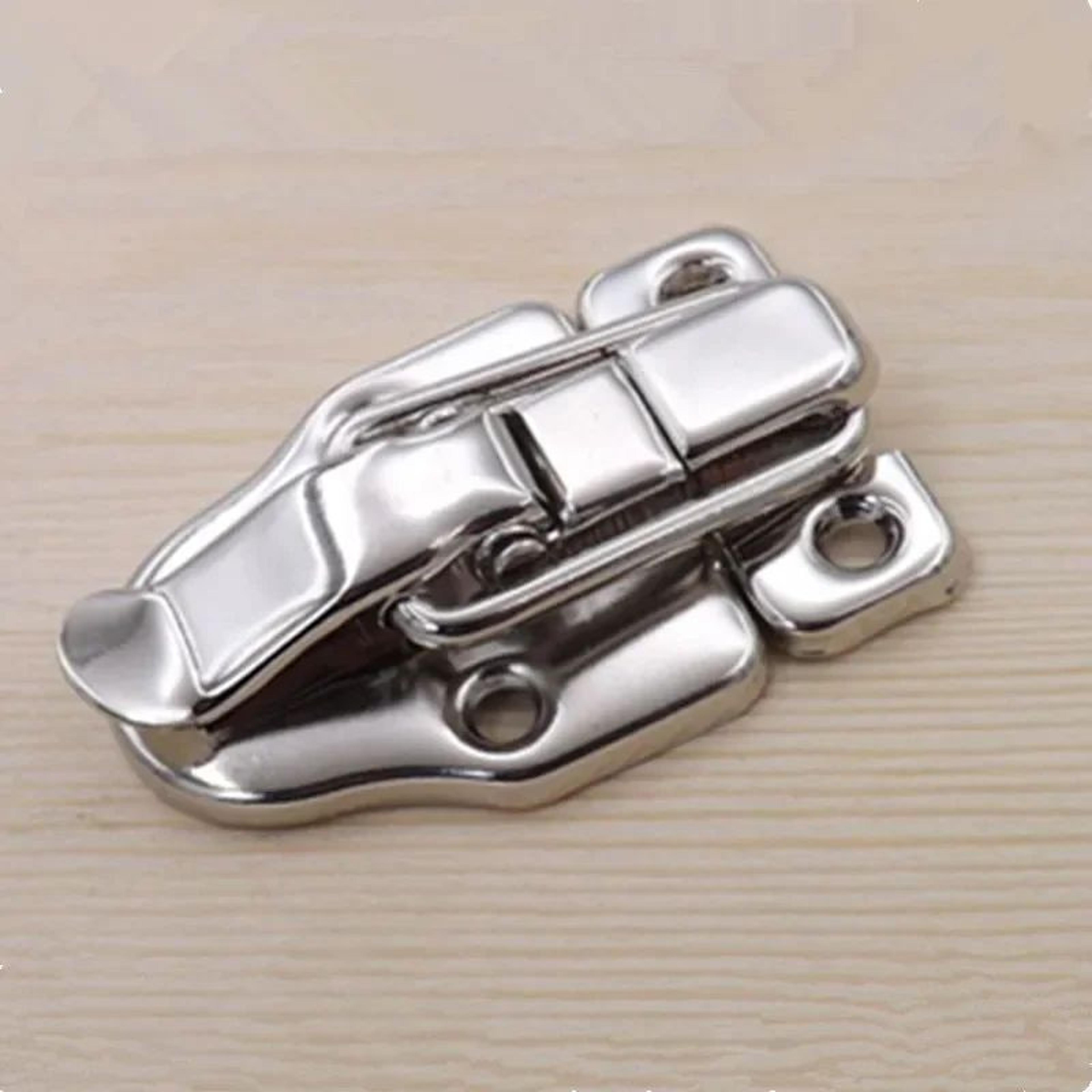 Vintage Wood Box Hasp  Decorative Jewelry Box Latch  Suitcase Clasp 40x62 Mm 5