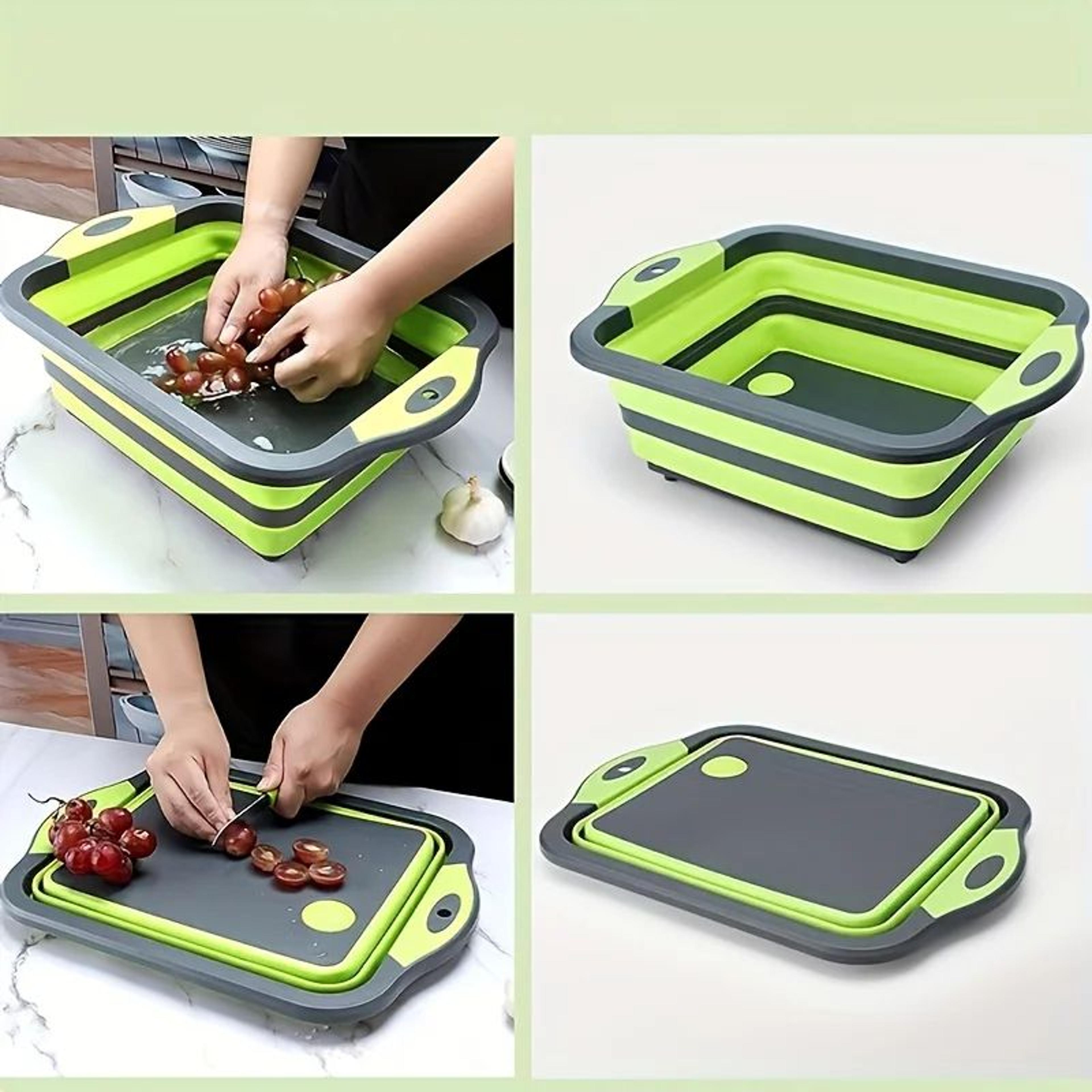 portable space-saving basin sink - compact outdoor travel & home wash tub