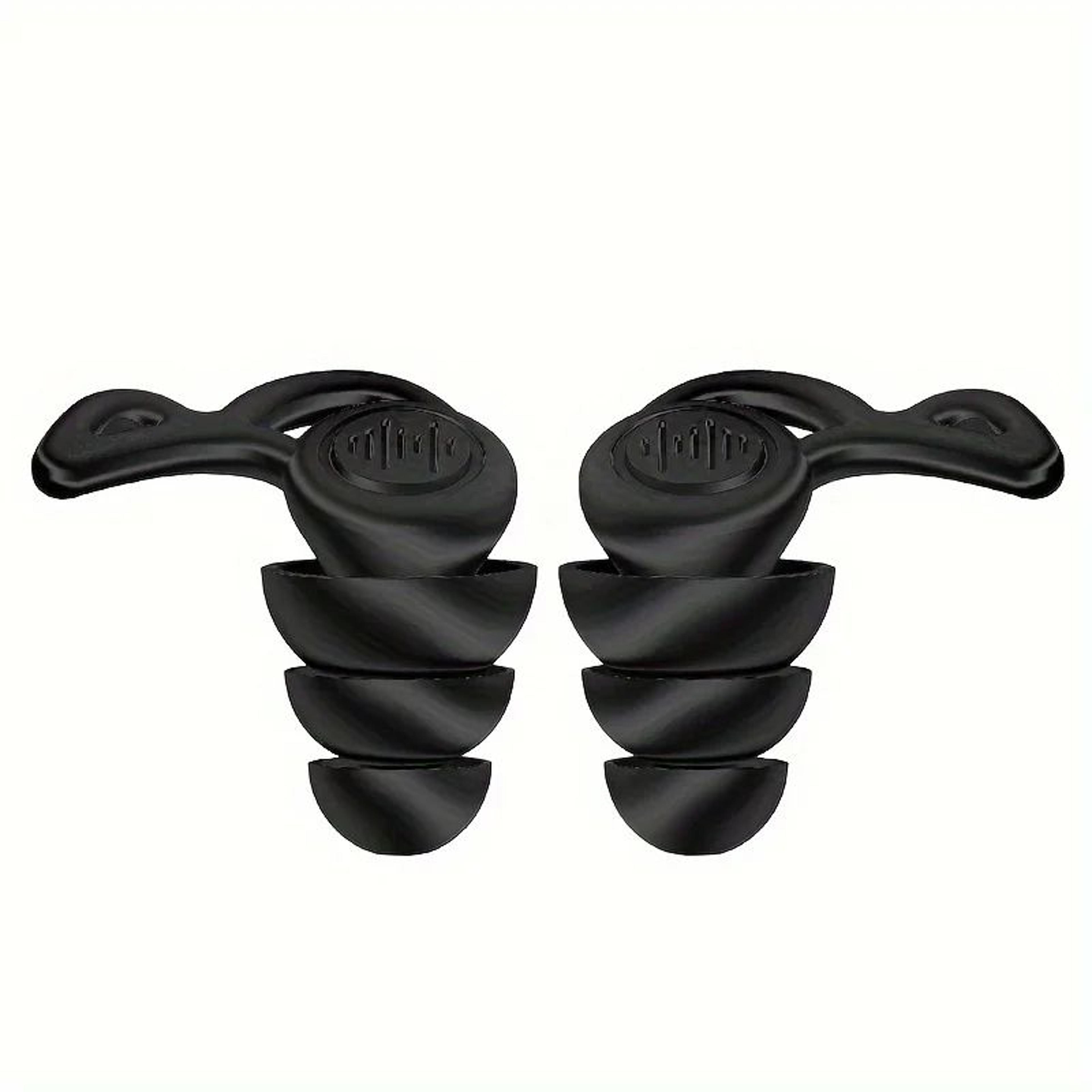 UltraSoft Reusable Silicone Earplugs  NoiseCancelling Earplugs For Sleep  Travel 7