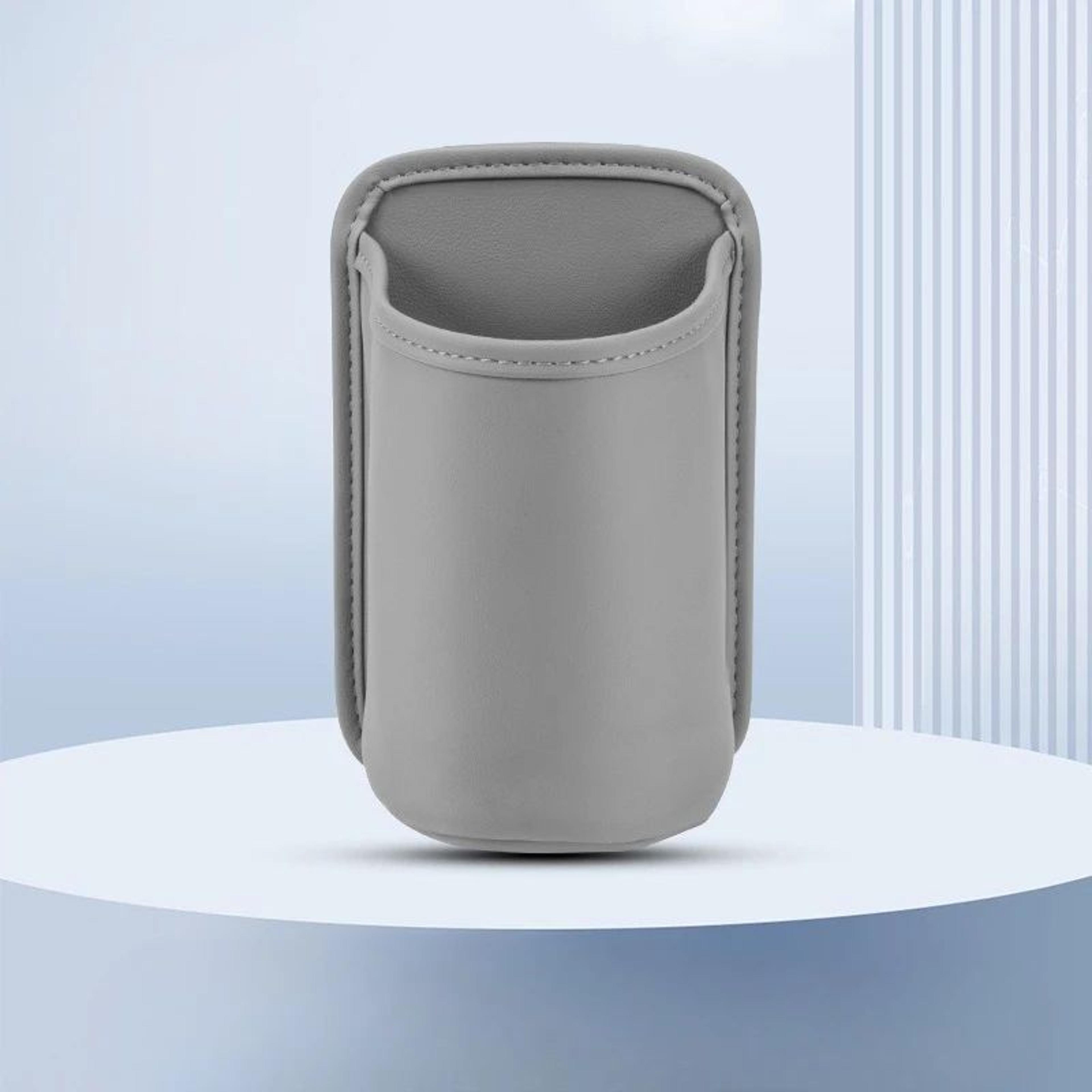 CarEase FauxLeather ClipOn Cup  Storage Holder 10
