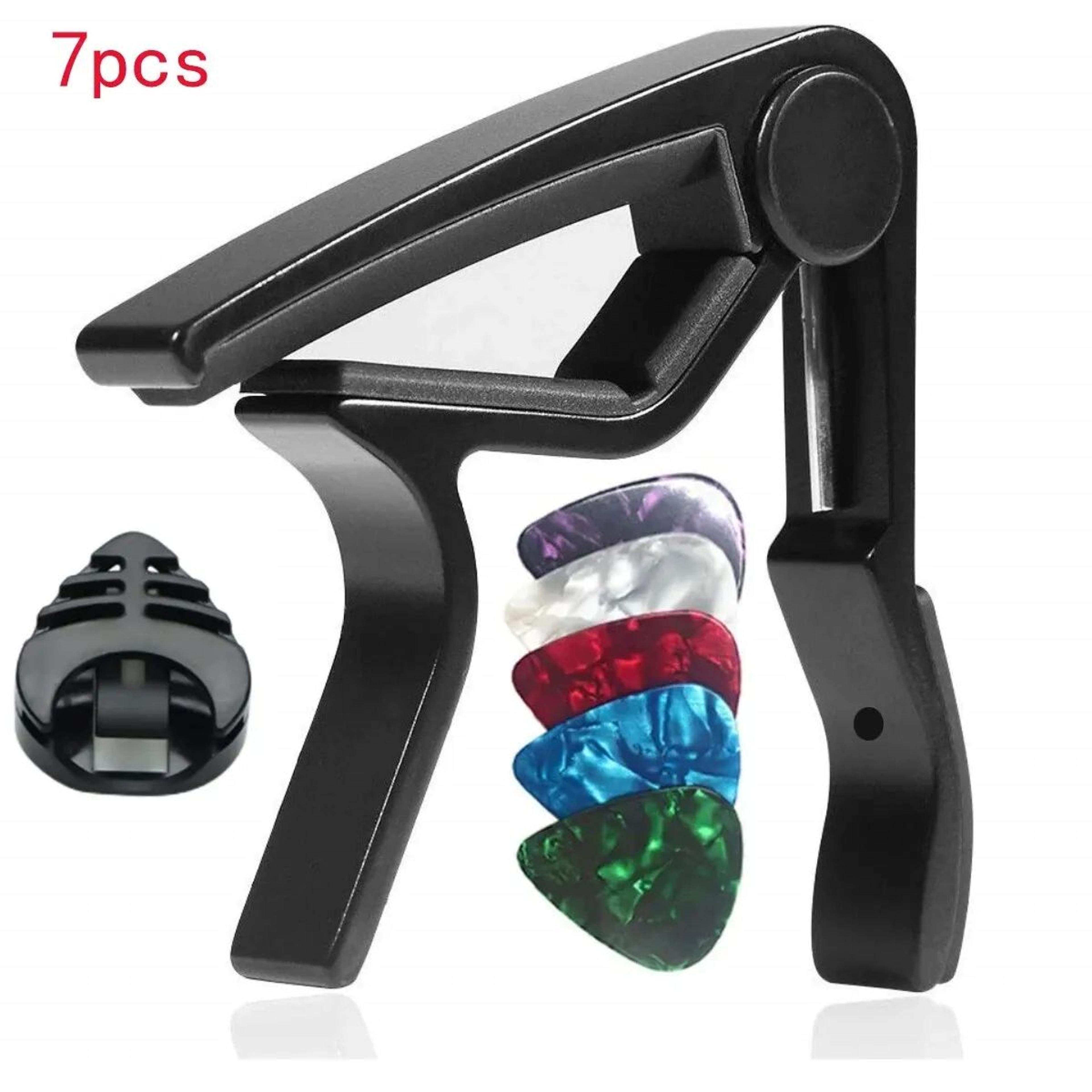 ProGrip MultiSet Guitar Capo Kit For Acoustic  Electric Guitars 6
