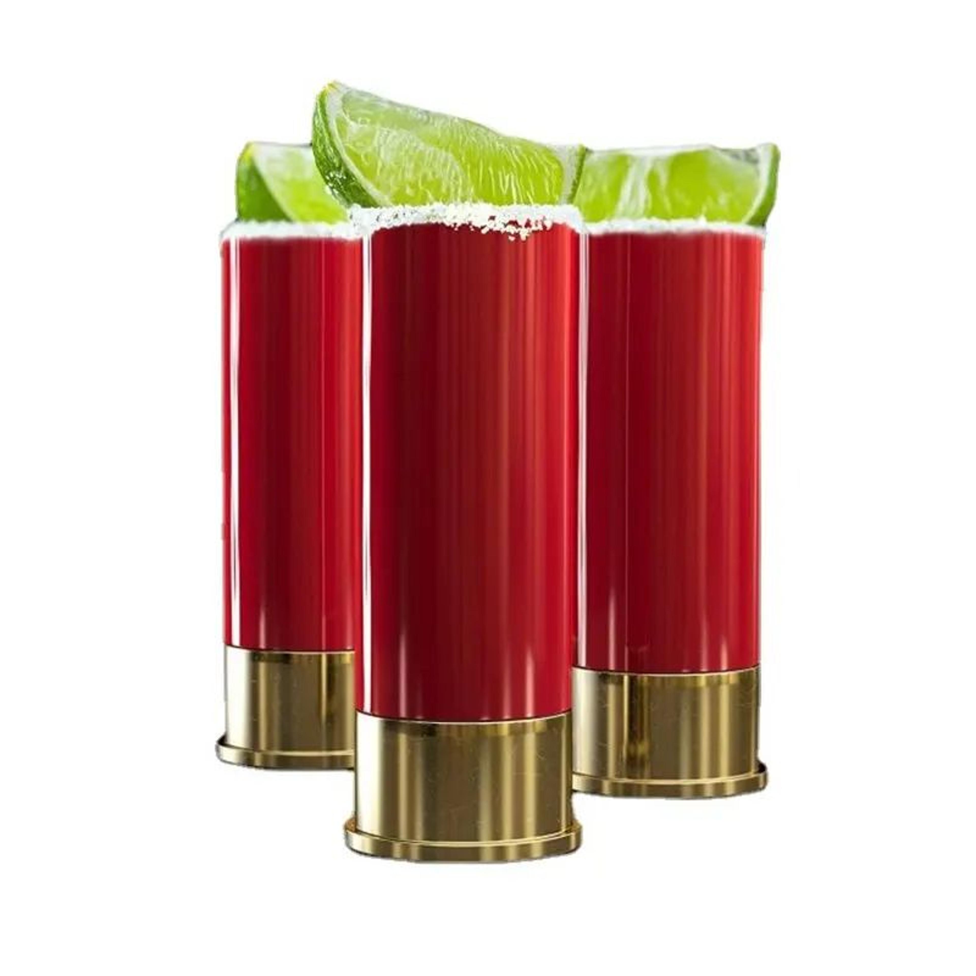 BoldShell Shotgun Glass Set  4Piece 12Gauge Plastic Shot Glasses 2