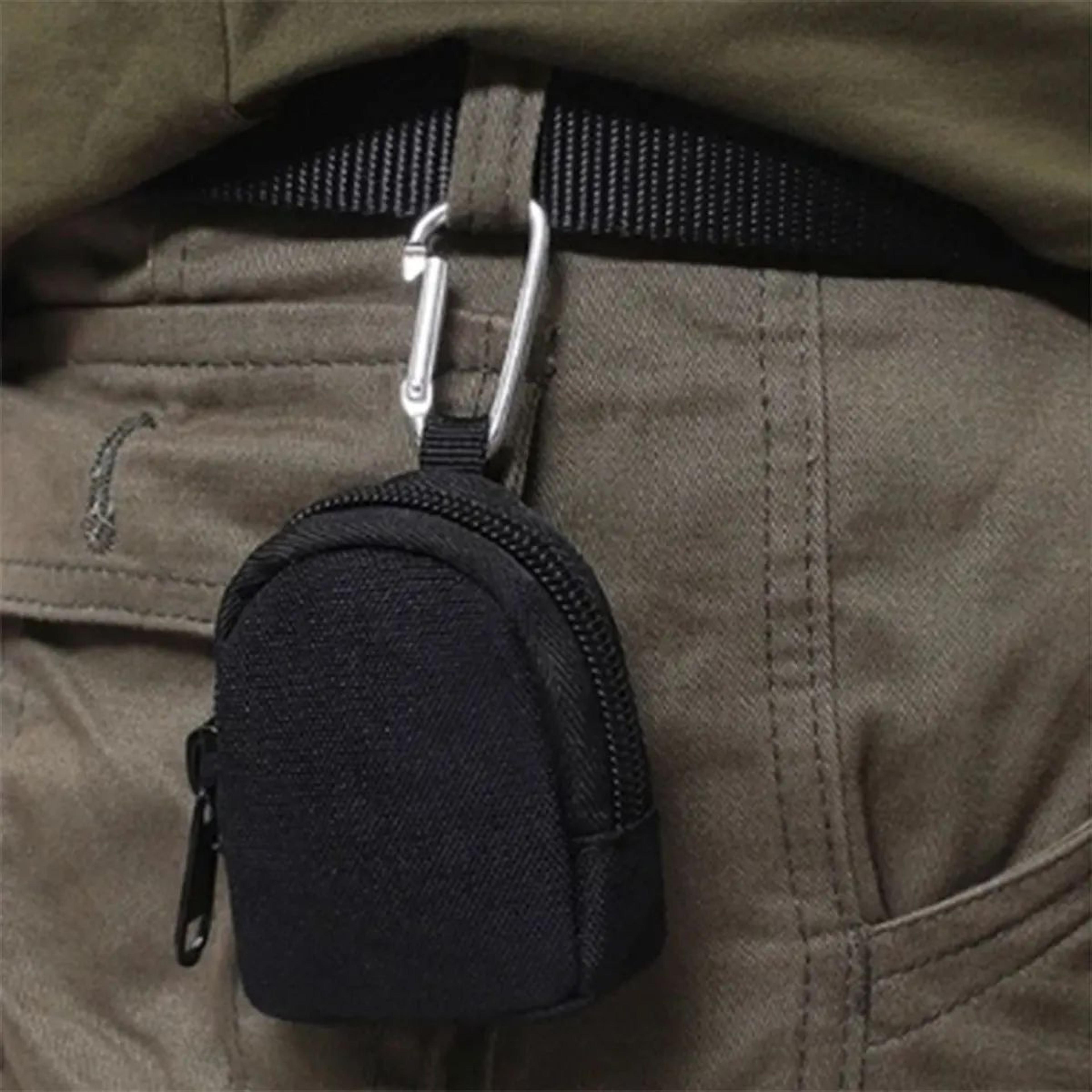 Compact Tactical Key  Coin Pouch  Everyday Carry Key Bag Wallet 0