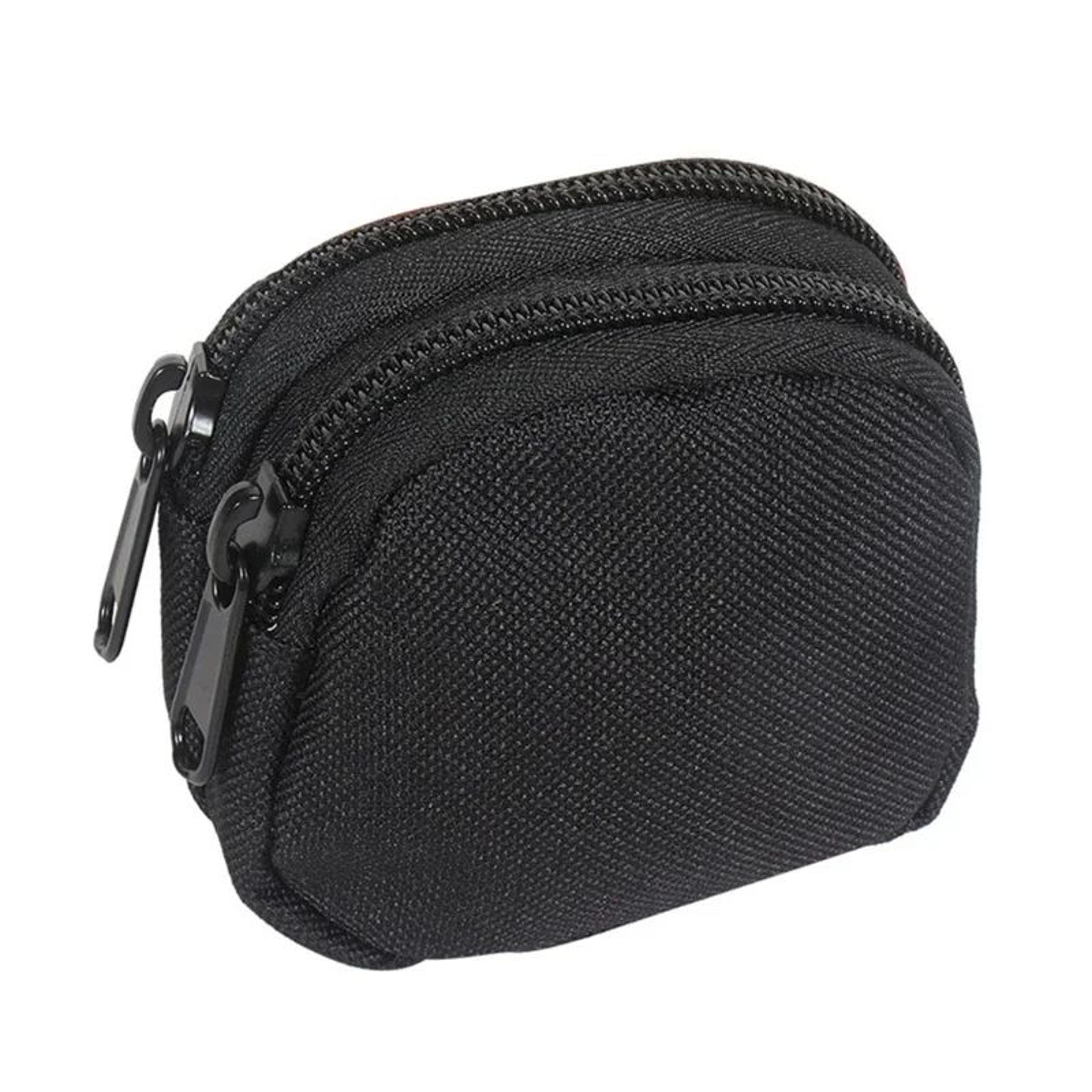Tactical Nylon DoubleZipper Molle Coin  Card Waist Belt Pouch 1
