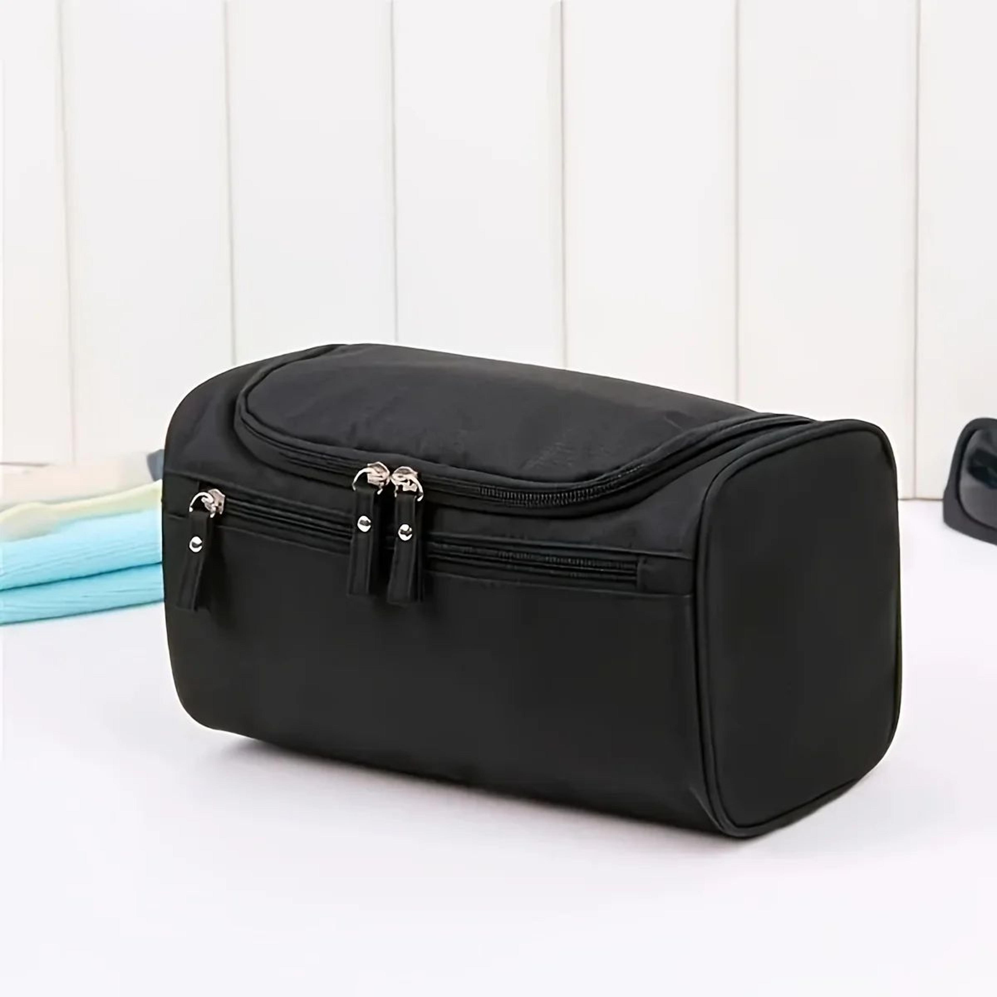 Premium Mens Portable Toiletry Organizer  LargeCapacity Hanging Travel Bag 0