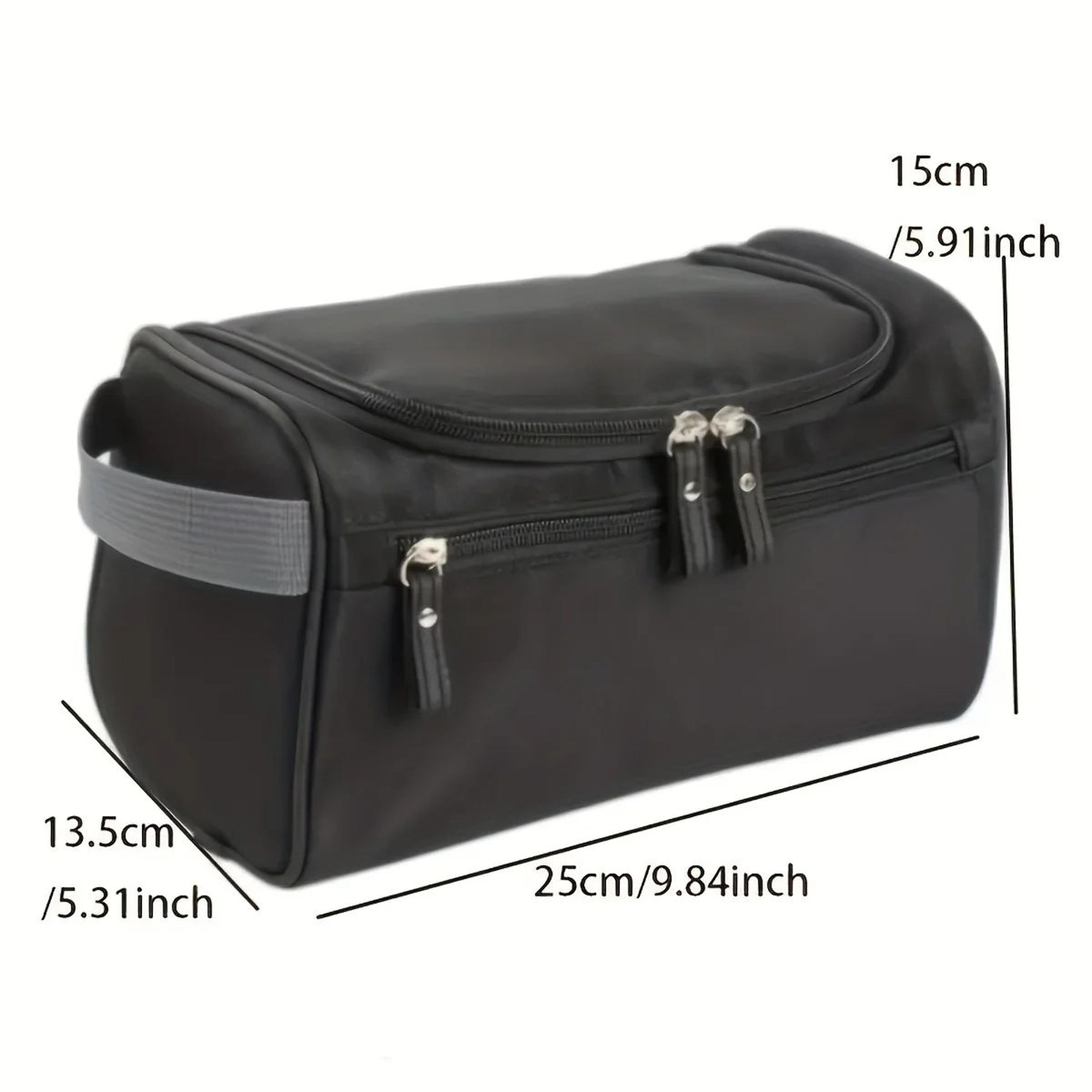 Premium Mens Portable Toiletry Organizer  LargeCapacity Hanging Travel Bag 2