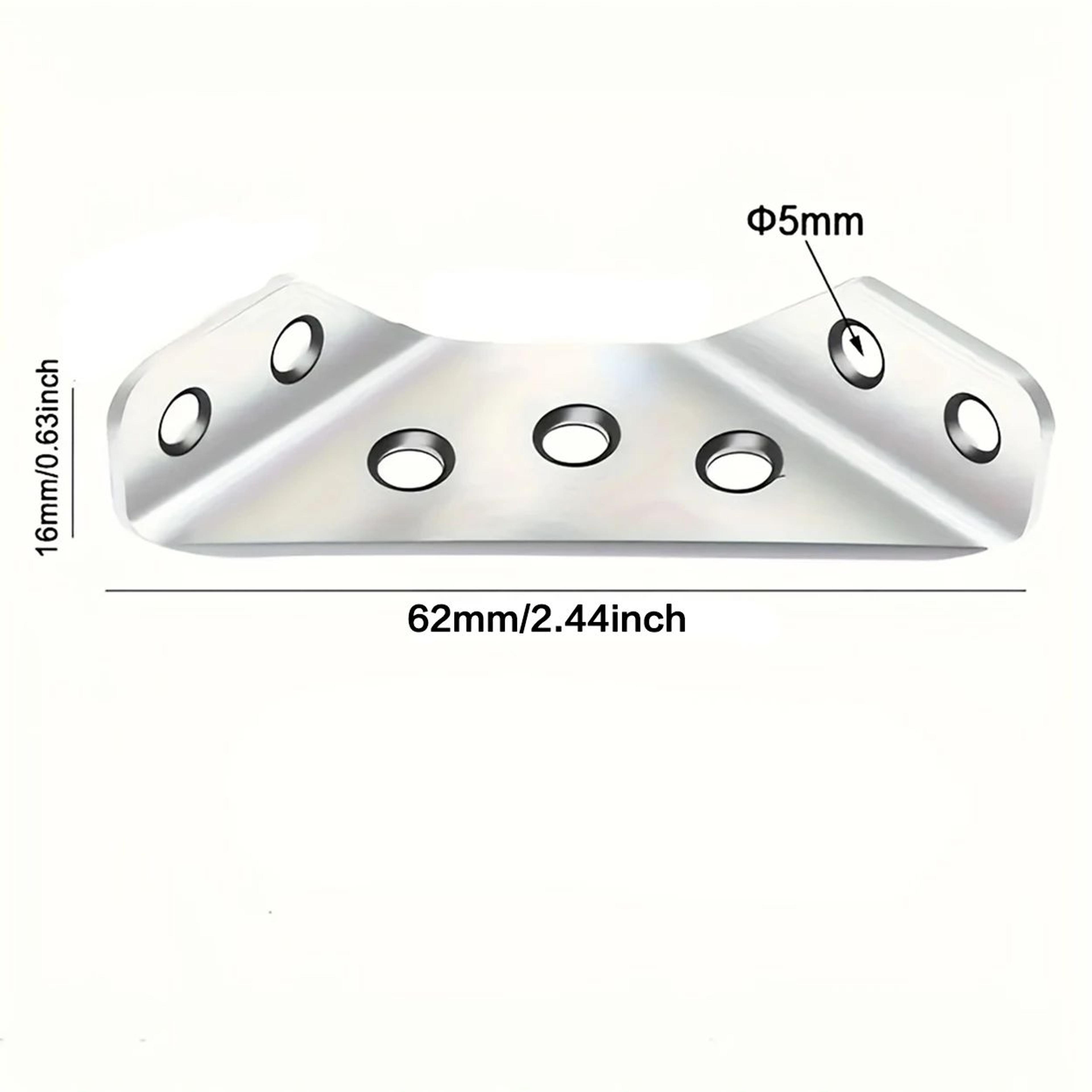 HeavyDuty Stainless Steel 90 Furniture Connector Brackets 1