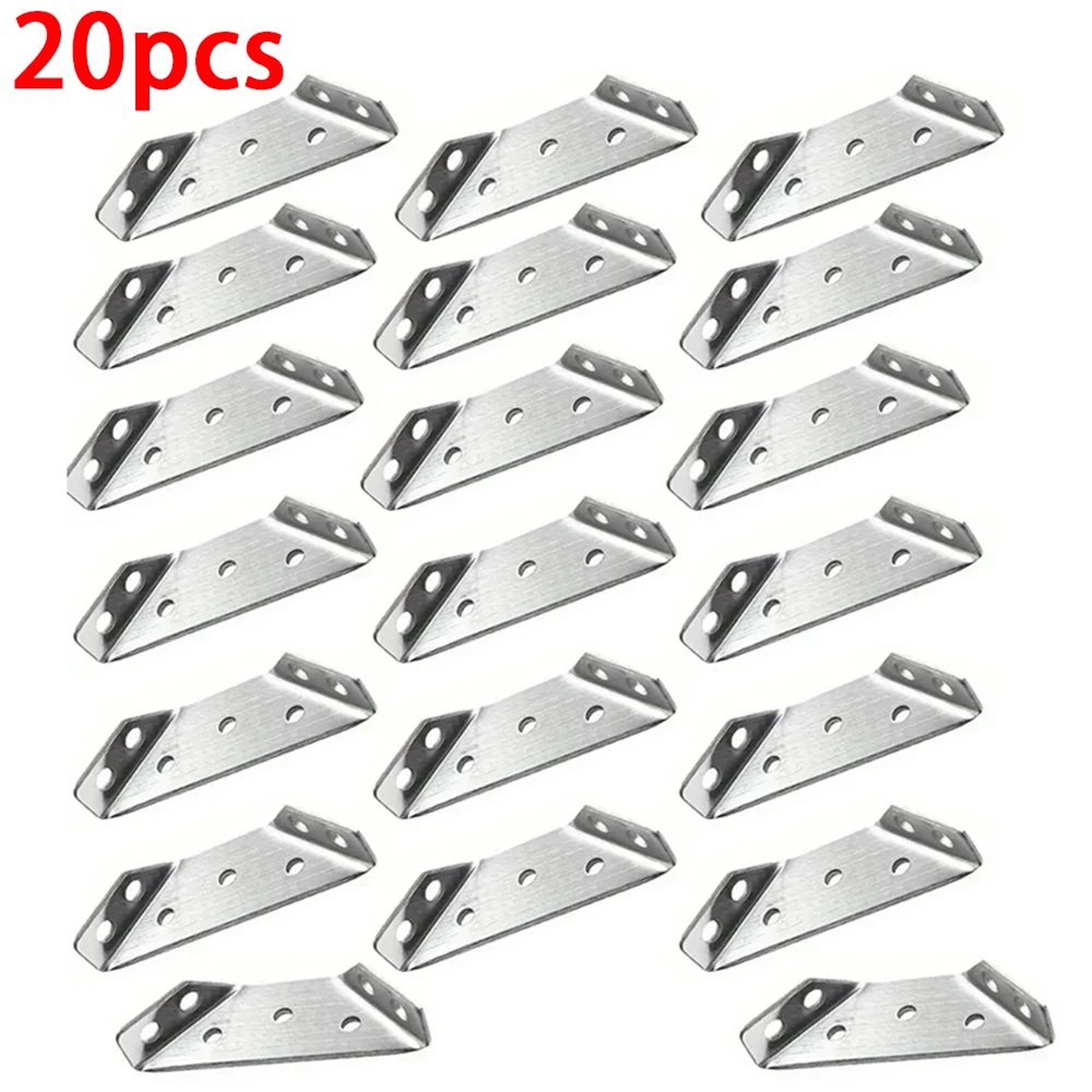 HeavyDuty Stainless Steel 90 Furniture Connector Brackets 6