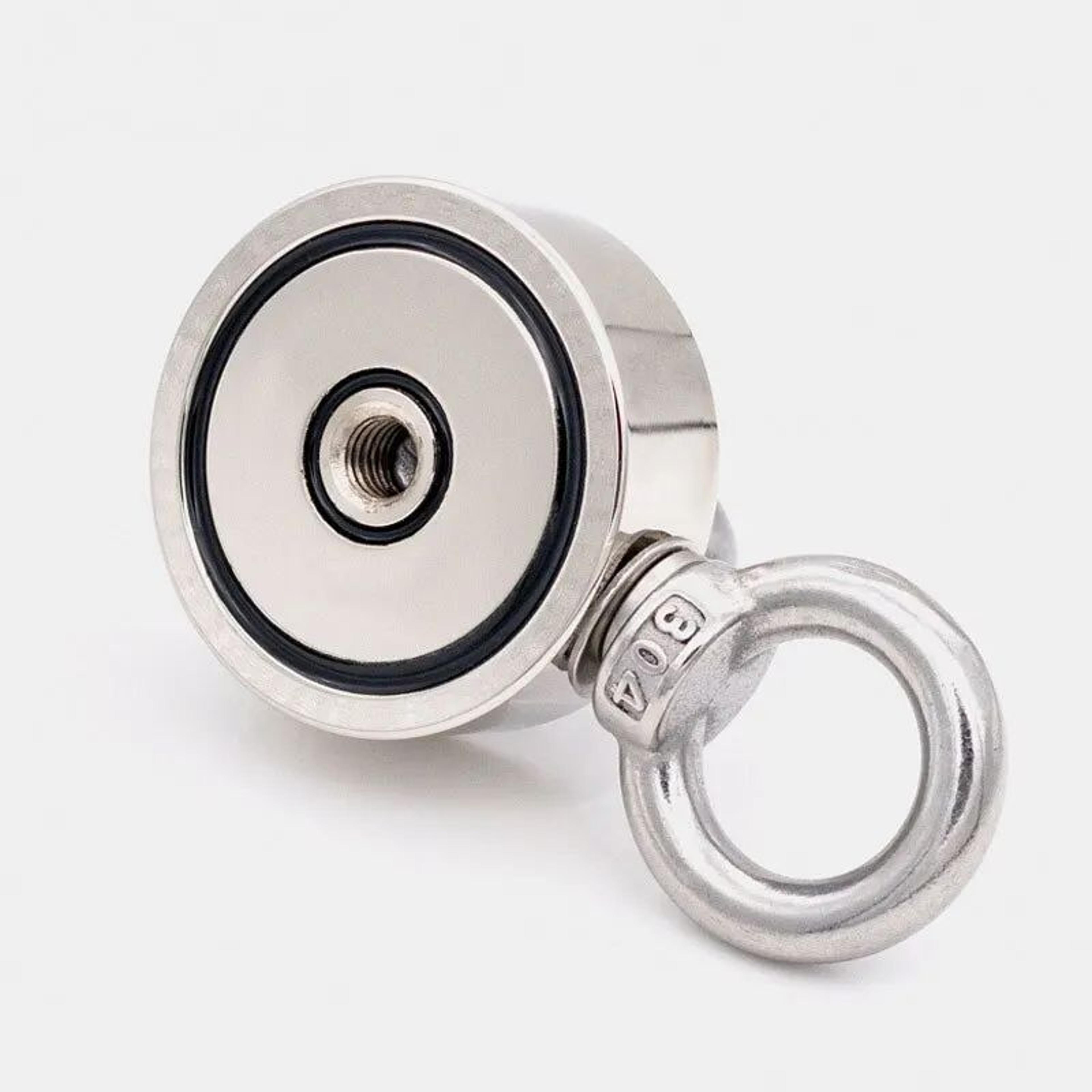 HeavyDuty DoubleSided Neodymium Fishing Magnet For Salvage  Recovery 2