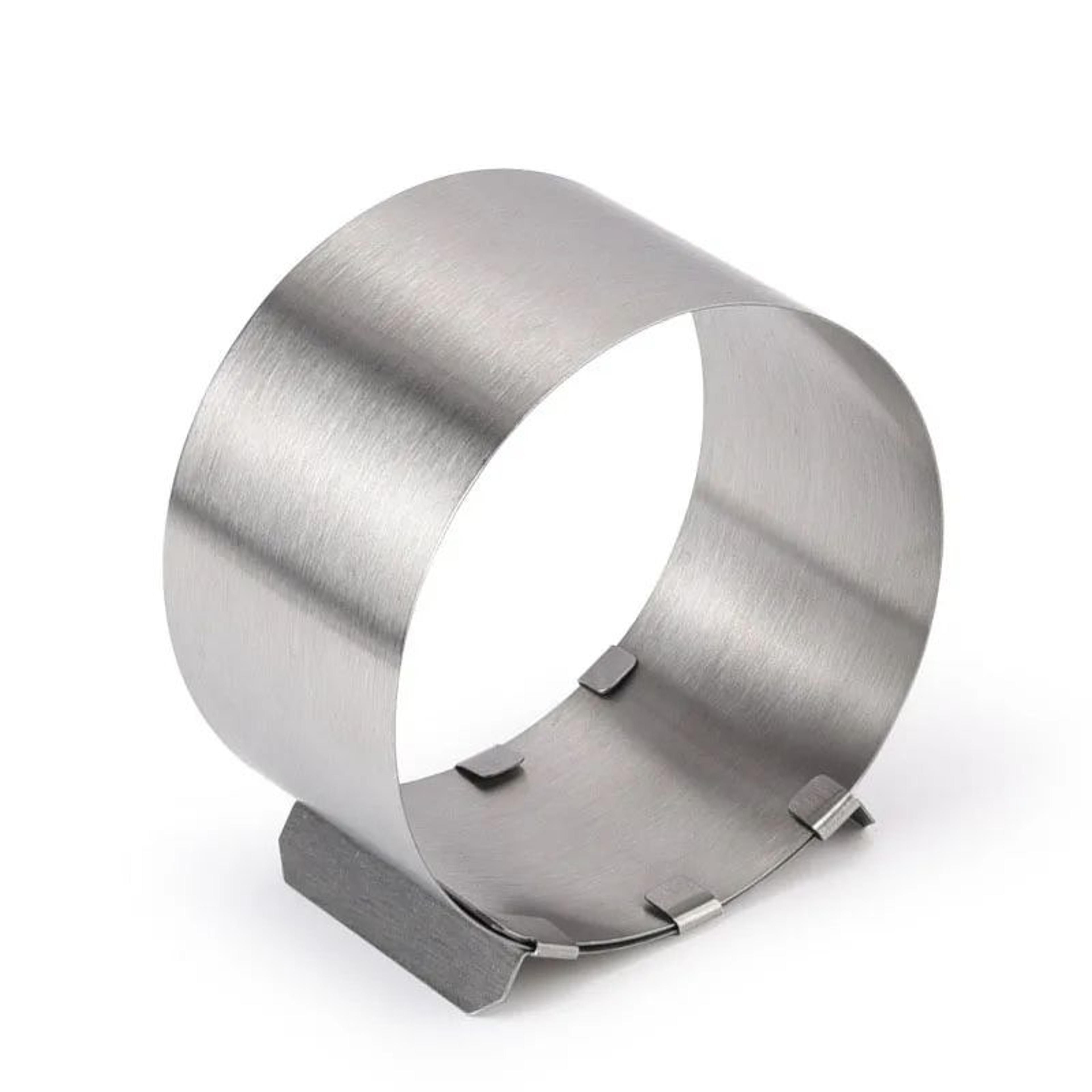 Premium Adjustable StainlessSteel Cake Ring Mold  Retractable Mousse  Baking Ring 6