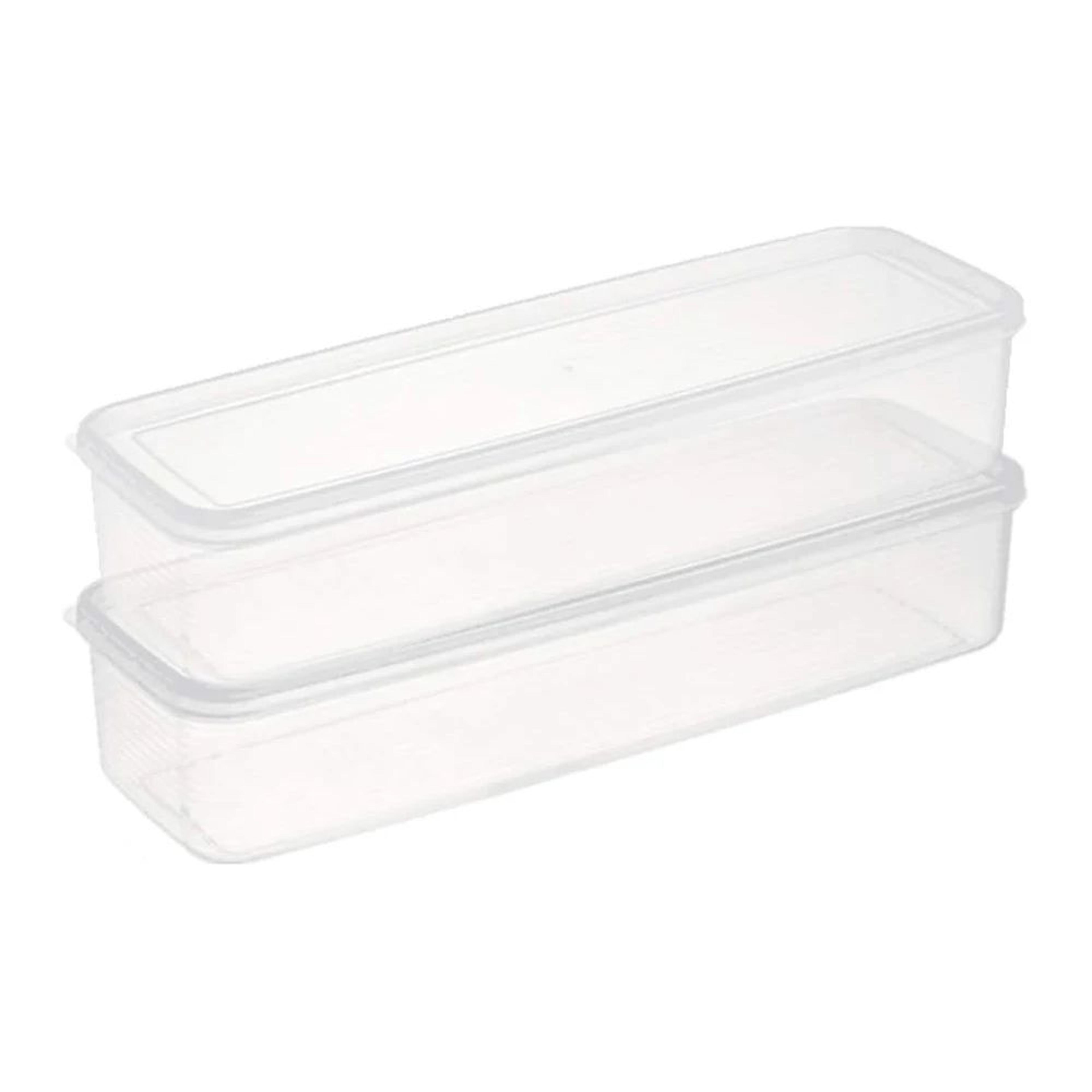 FreshKeeper Stackable Food Storage Containers With Removable Drain Trays 7