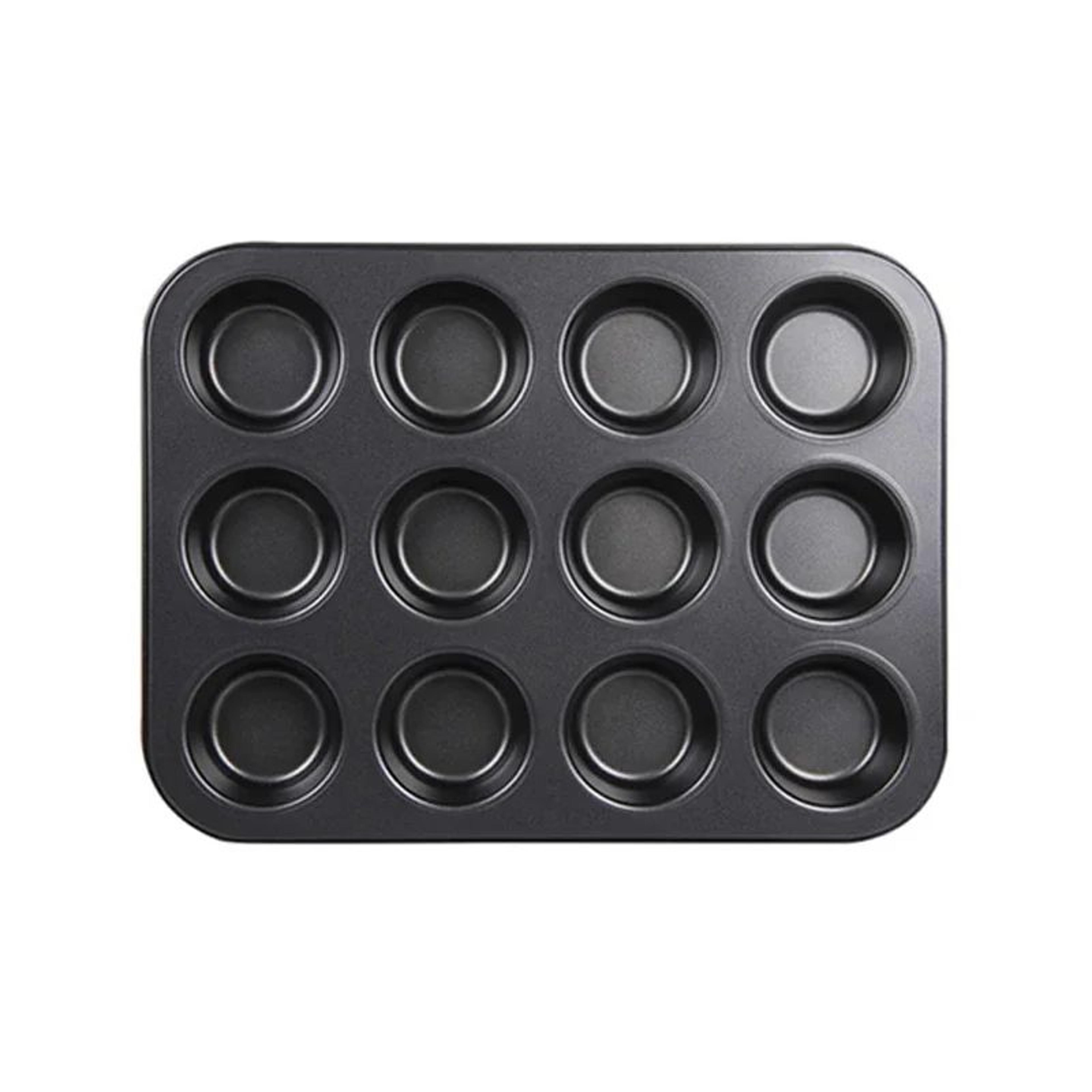 Premium Square Cupcake  Muffin Baking Pan  612Cup Carbon Steel Nonstick Baking Pan 7