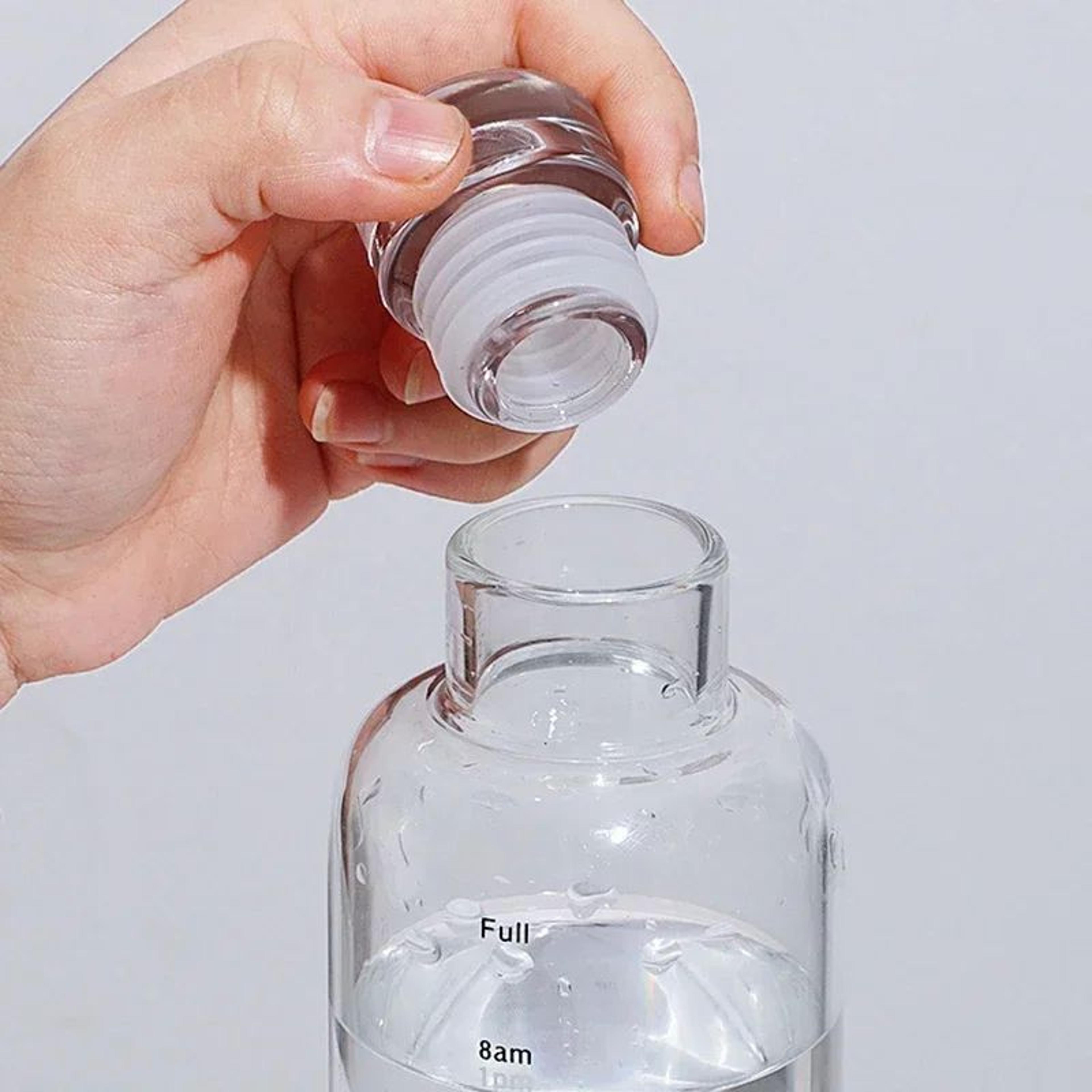 Premium Hydration Time Tracker Water Bottle  Leakproof Sports Bottle For Gym School Daily Use 4