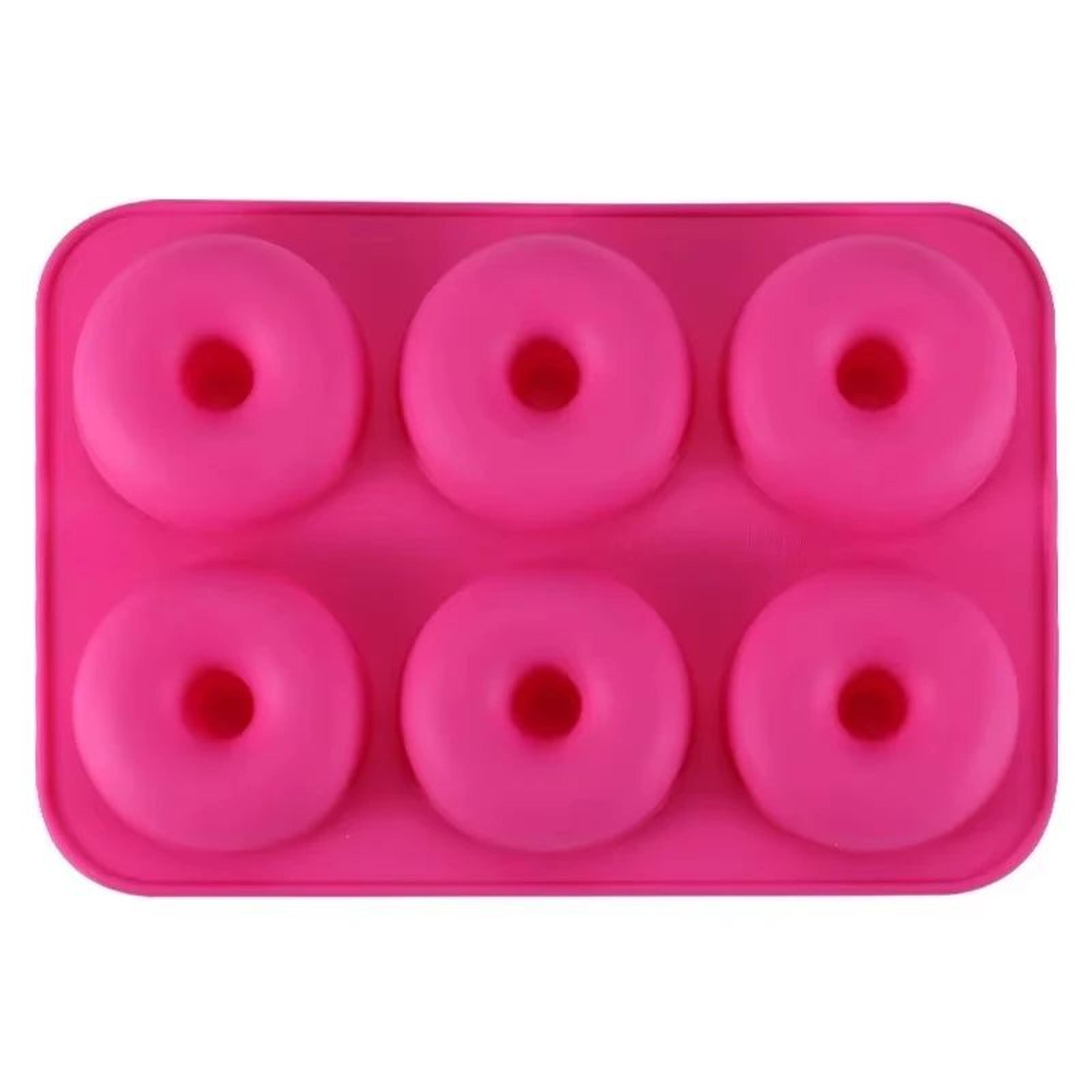 Premium 6Cavity Silicone Donut  Baking Mold  NonStick Pastry Cake  Dessert Pan 17