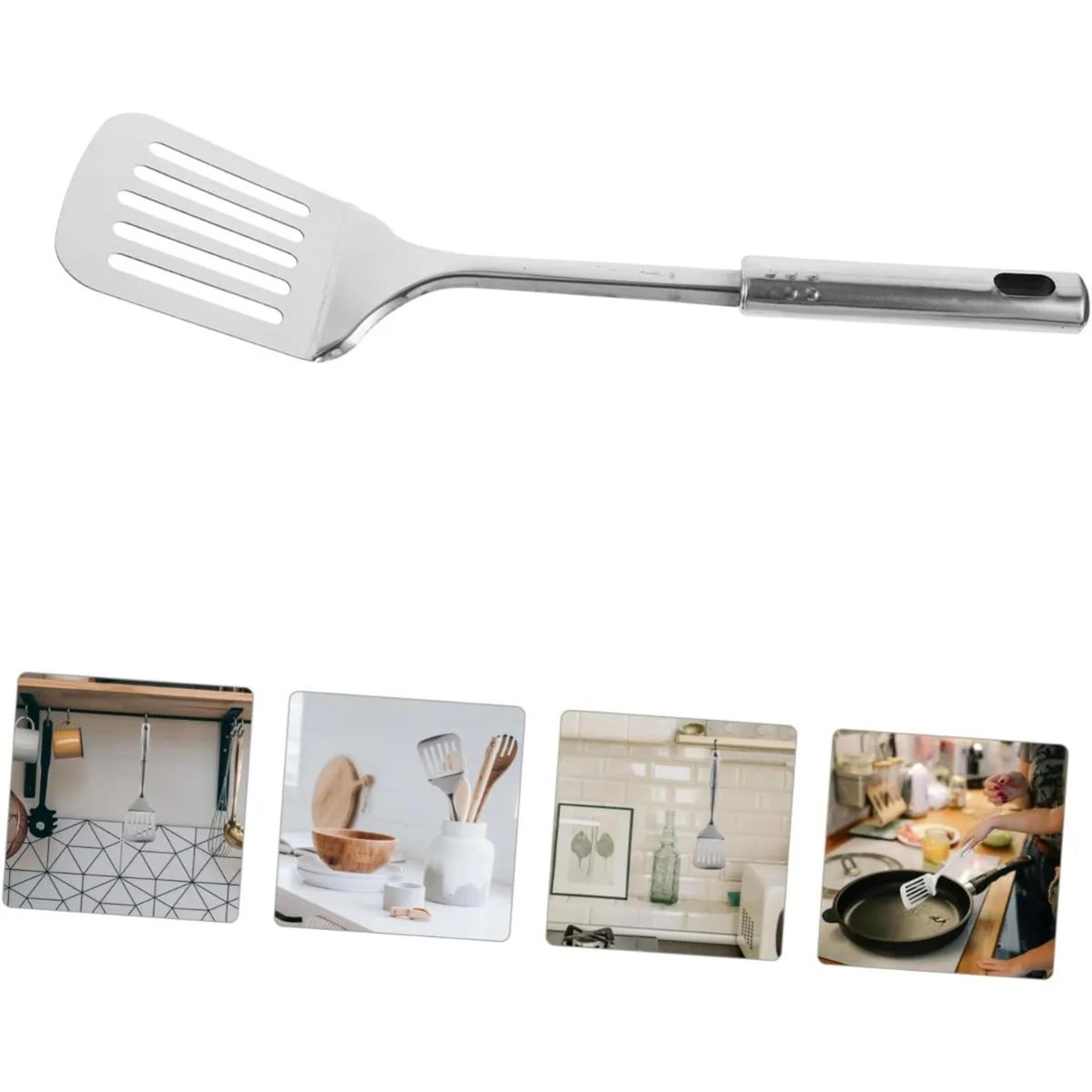 Premium Stainless Steel Kitchen Spatula  NonStick DishwasherSafe Cooking Essential 3