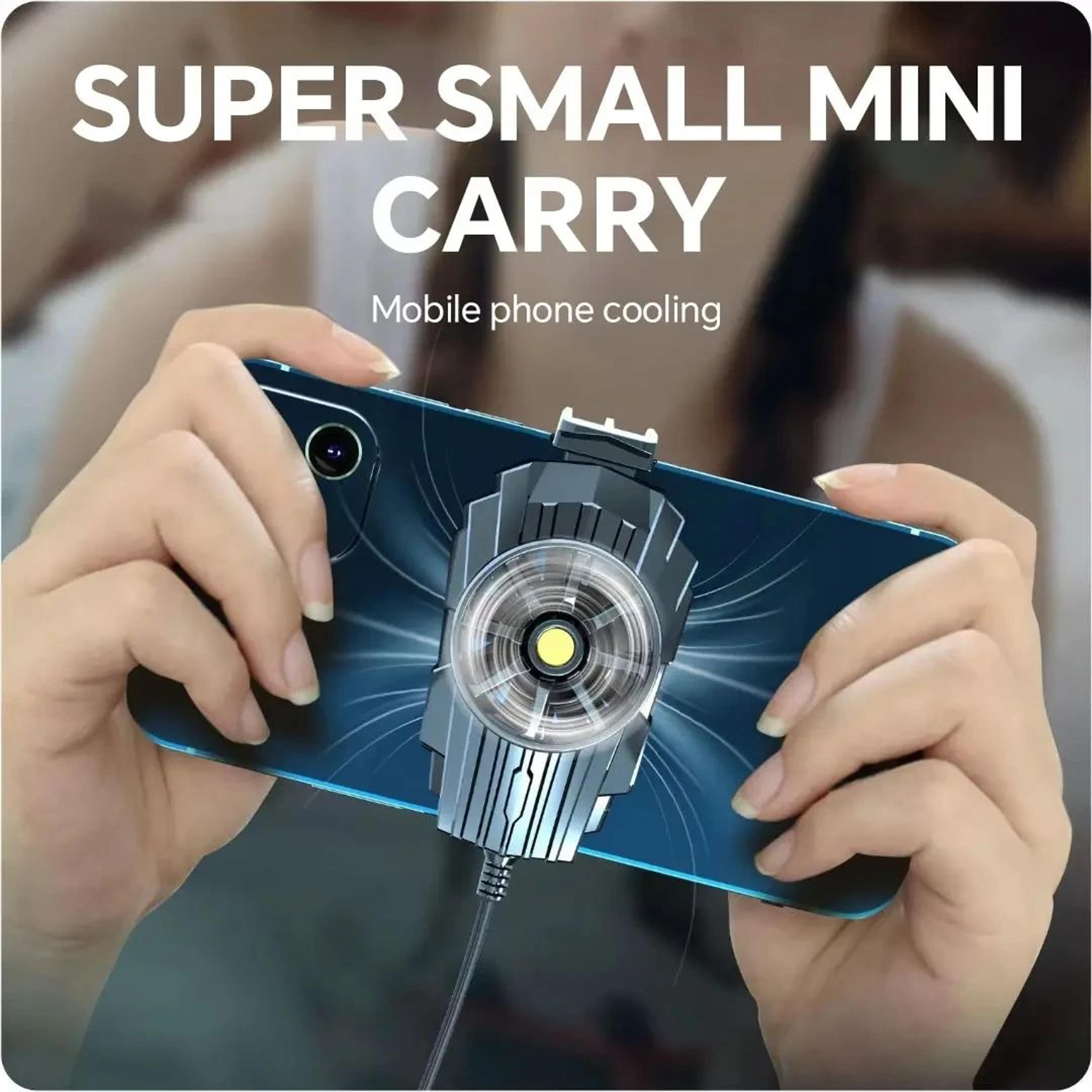 Portable Mobile Phone Cooling Fan For Gaming  USB Radiator Mini Cooler For IPhone  Android 2