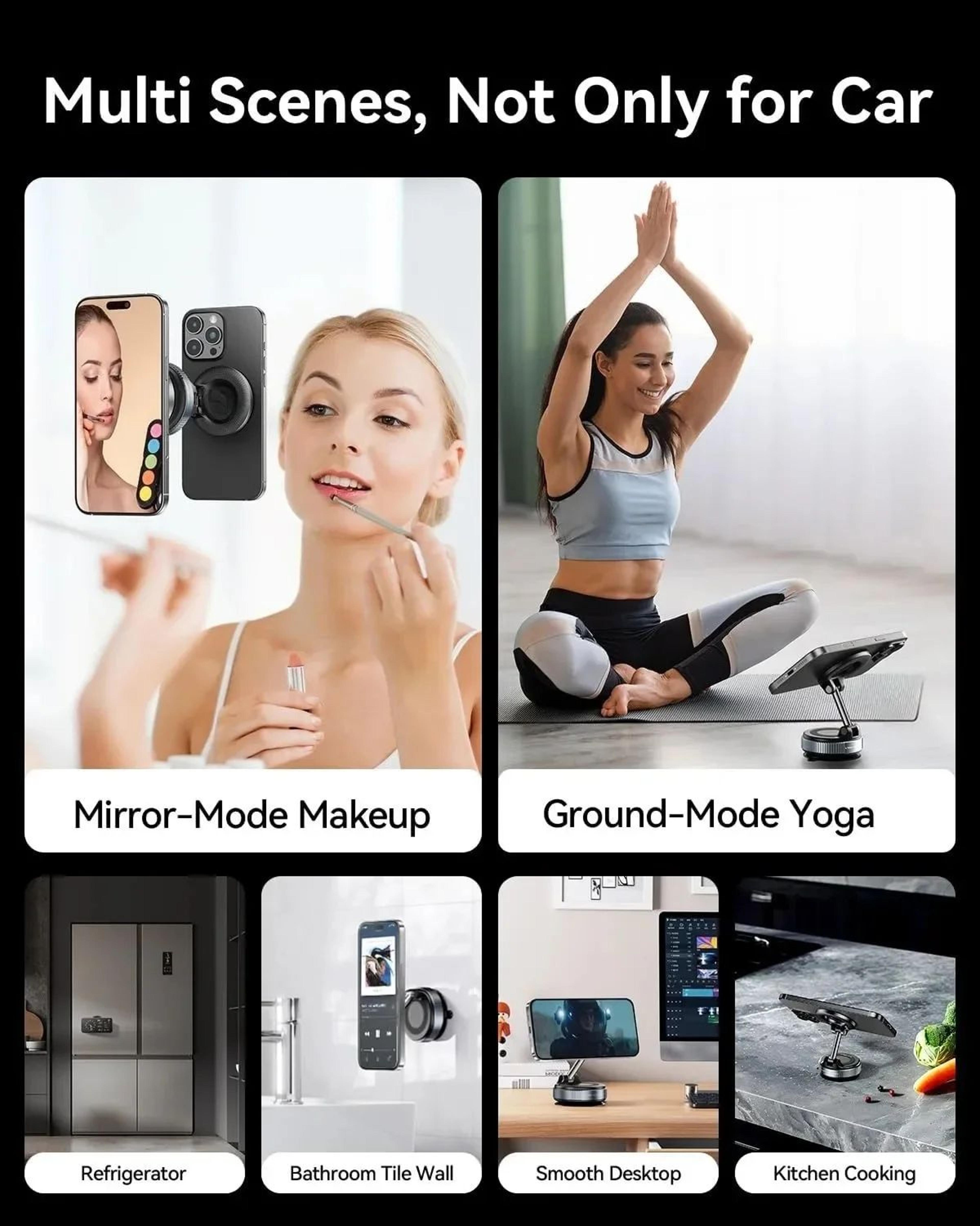 MagGrip Pro 360 Magnetic Phone Holder With Vacuum Suction Mount 5