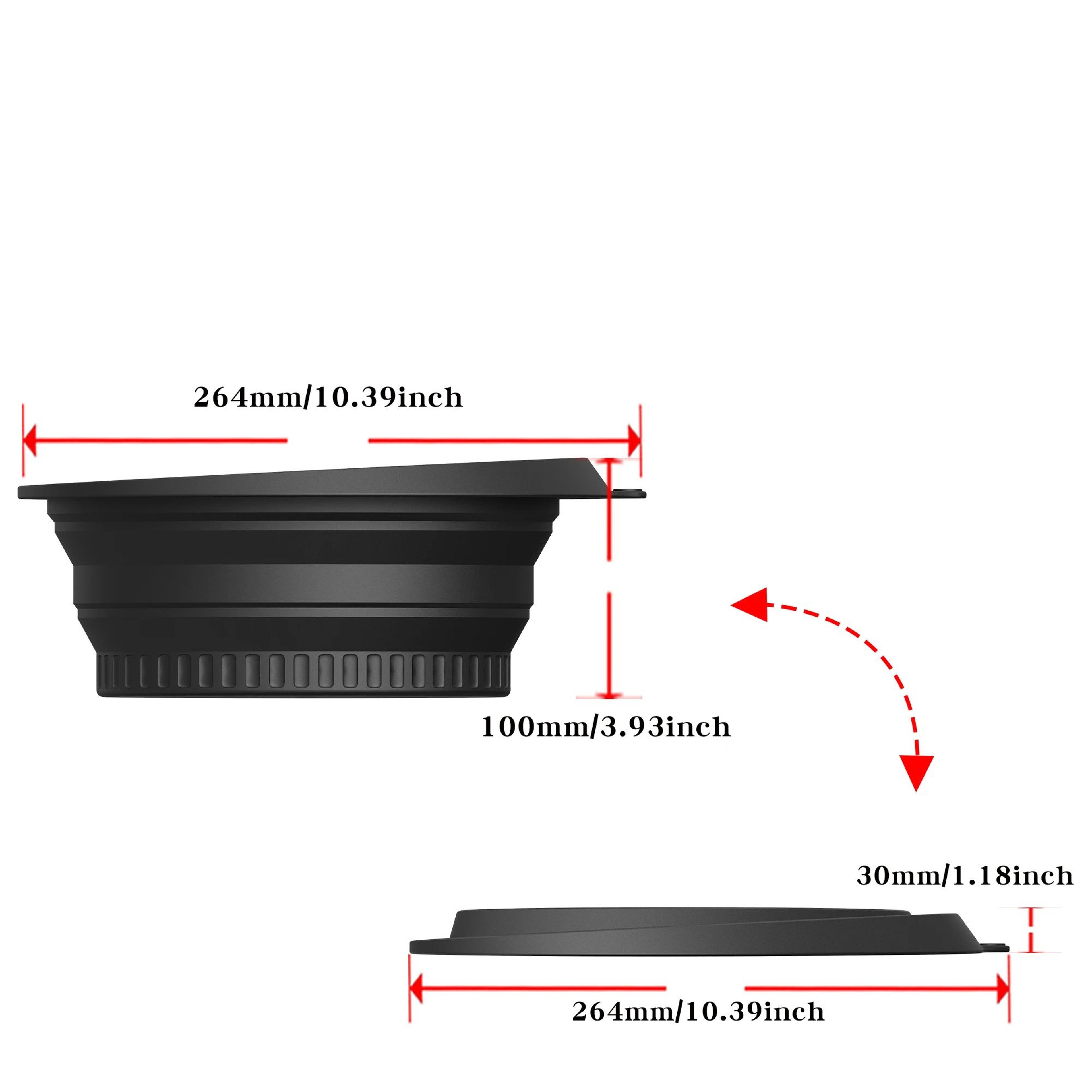 Silicone Foldable Face Ice Bath Bowl  Reusable Cold Plunge Facial Ice Tool For Skin Tightening  Glo 3