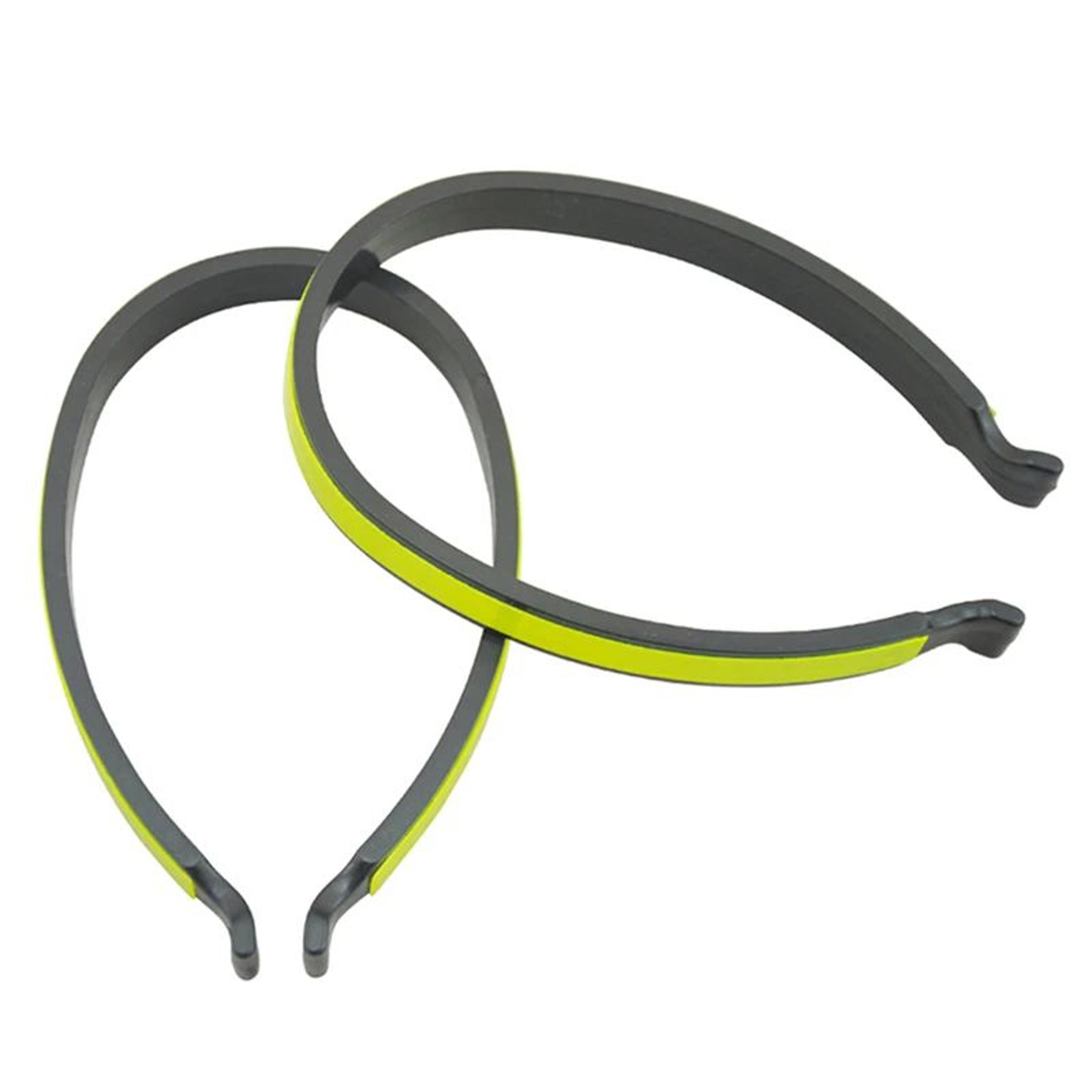 HighVisibility Reflective Cycling Trouser Clips  Secure Safe Bike Pants Straps 2Pack 4