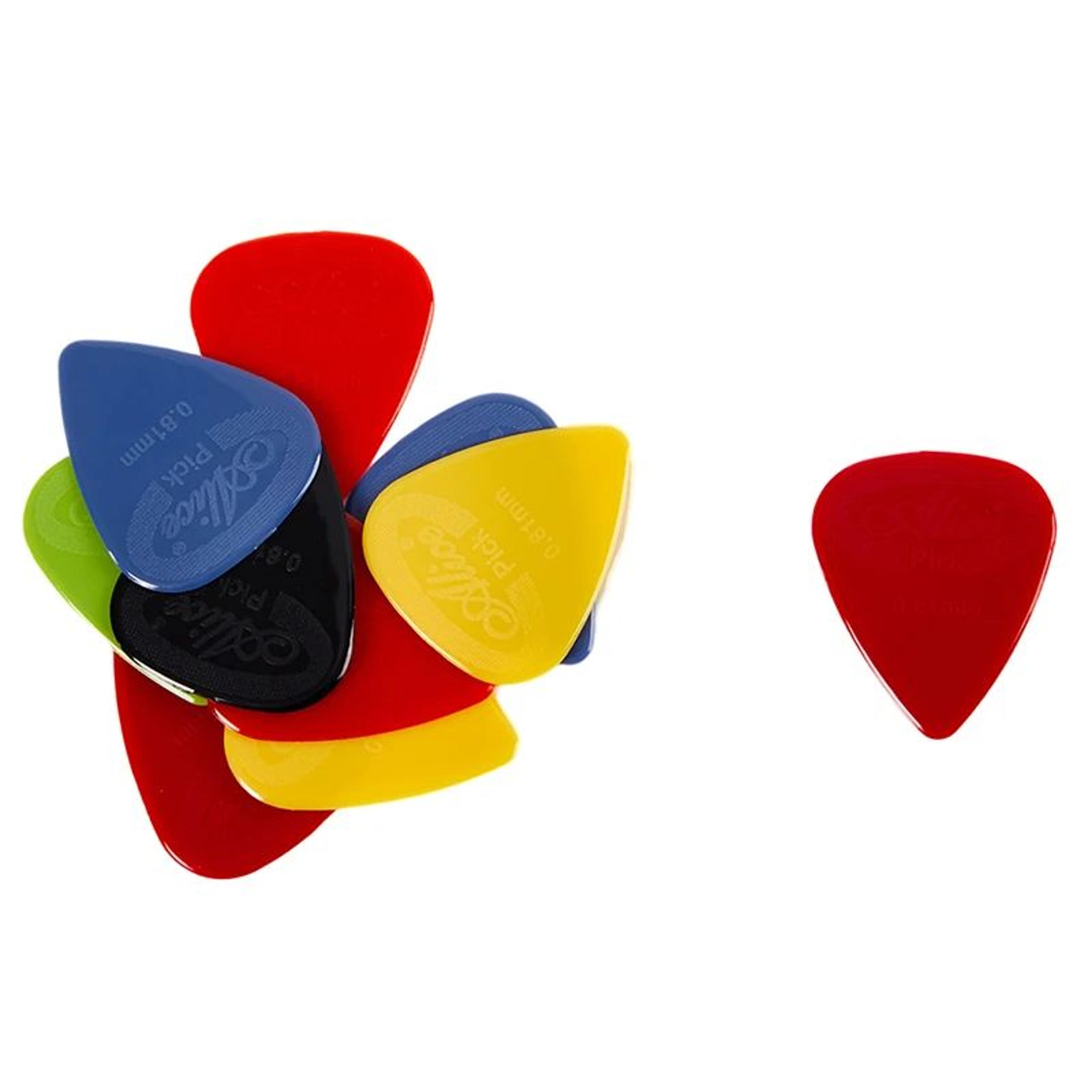 Alice NonSlip Nylon Guitar Picks  10Piece GripEnhanced Pick Set For Smooth Controlled Playing 7