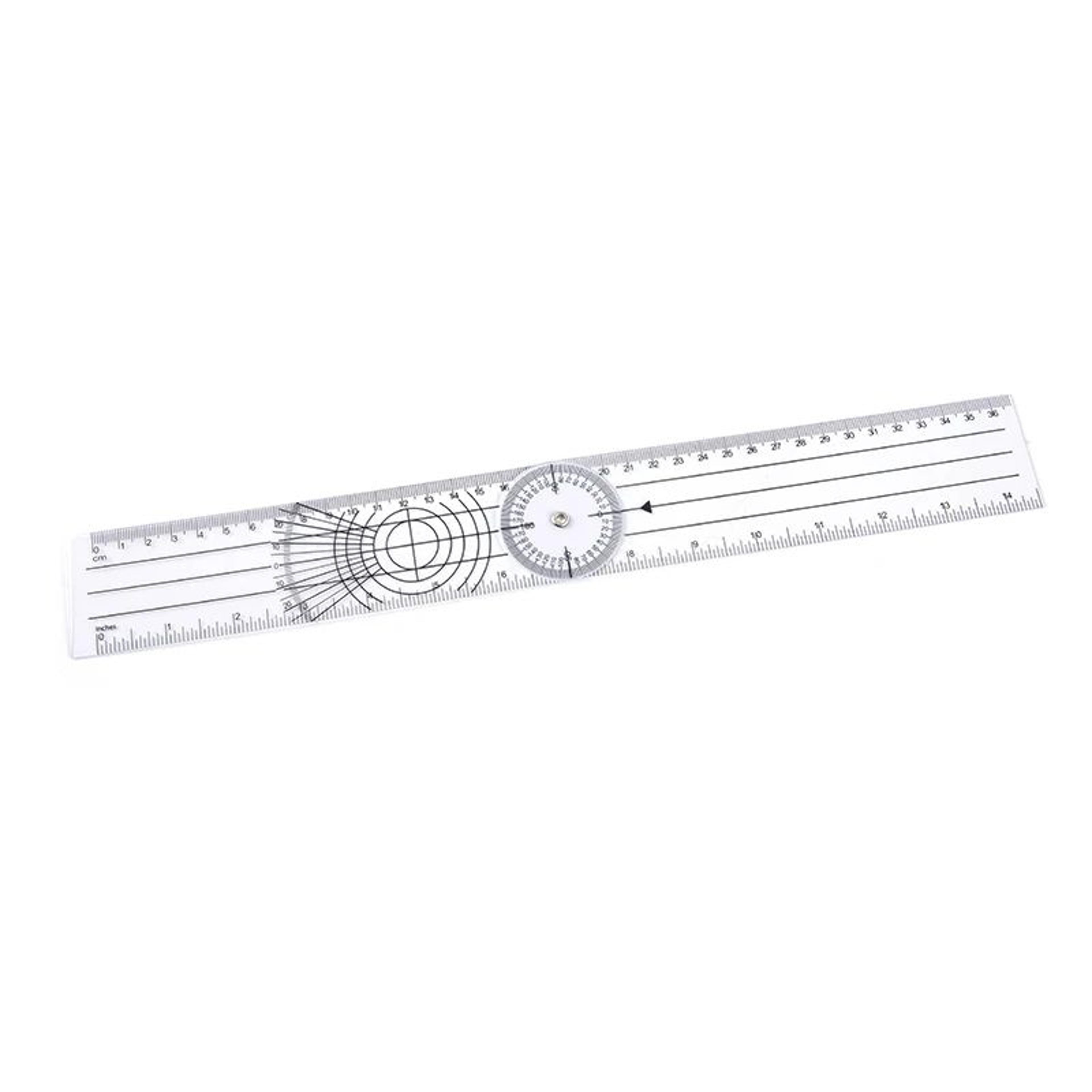 360 Medical Goniometer Angle Ruler For Spine Joint  Posture Measurement 2