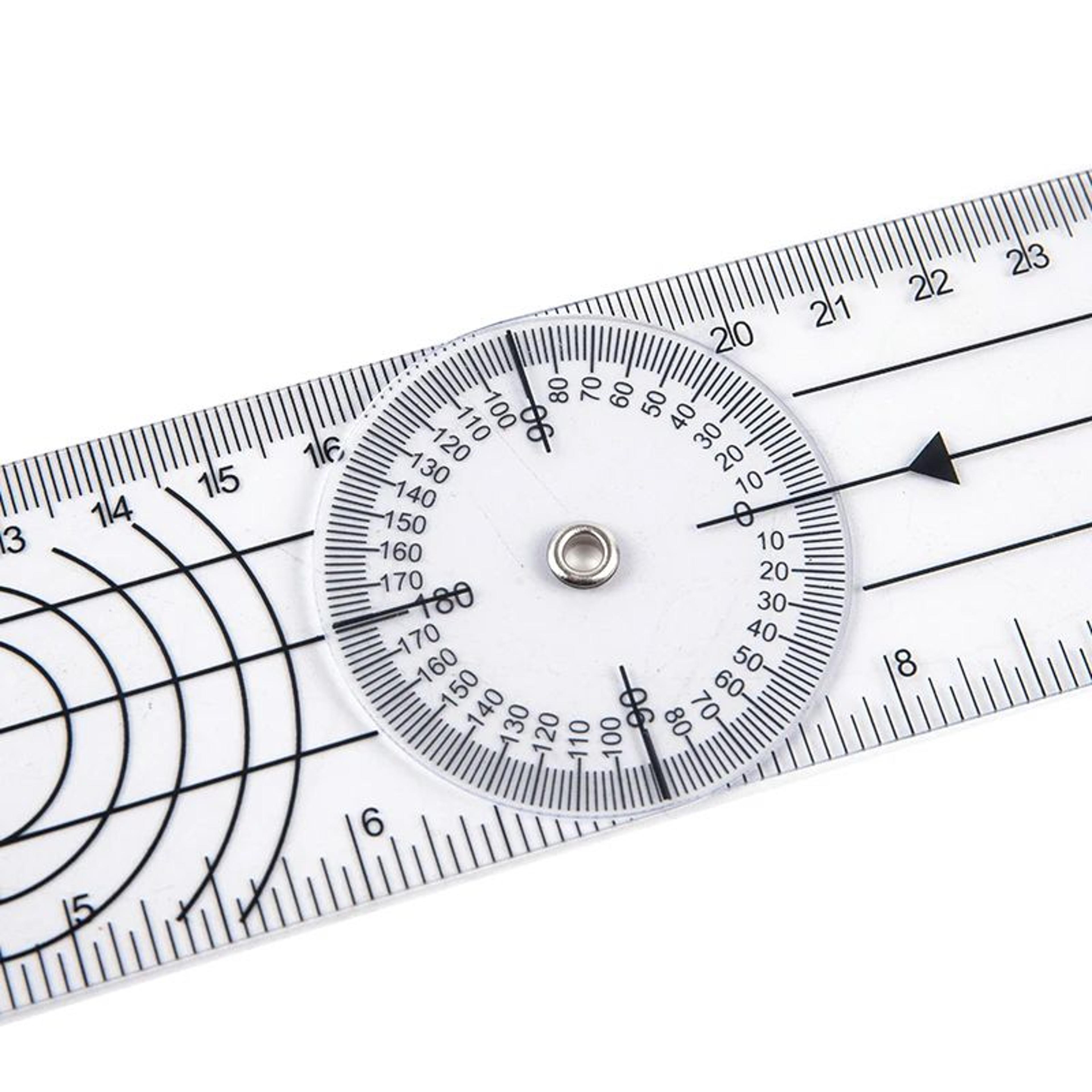 360 Medical Goniometer Angle Ruler For Spine Joint  Posture Measurement 5