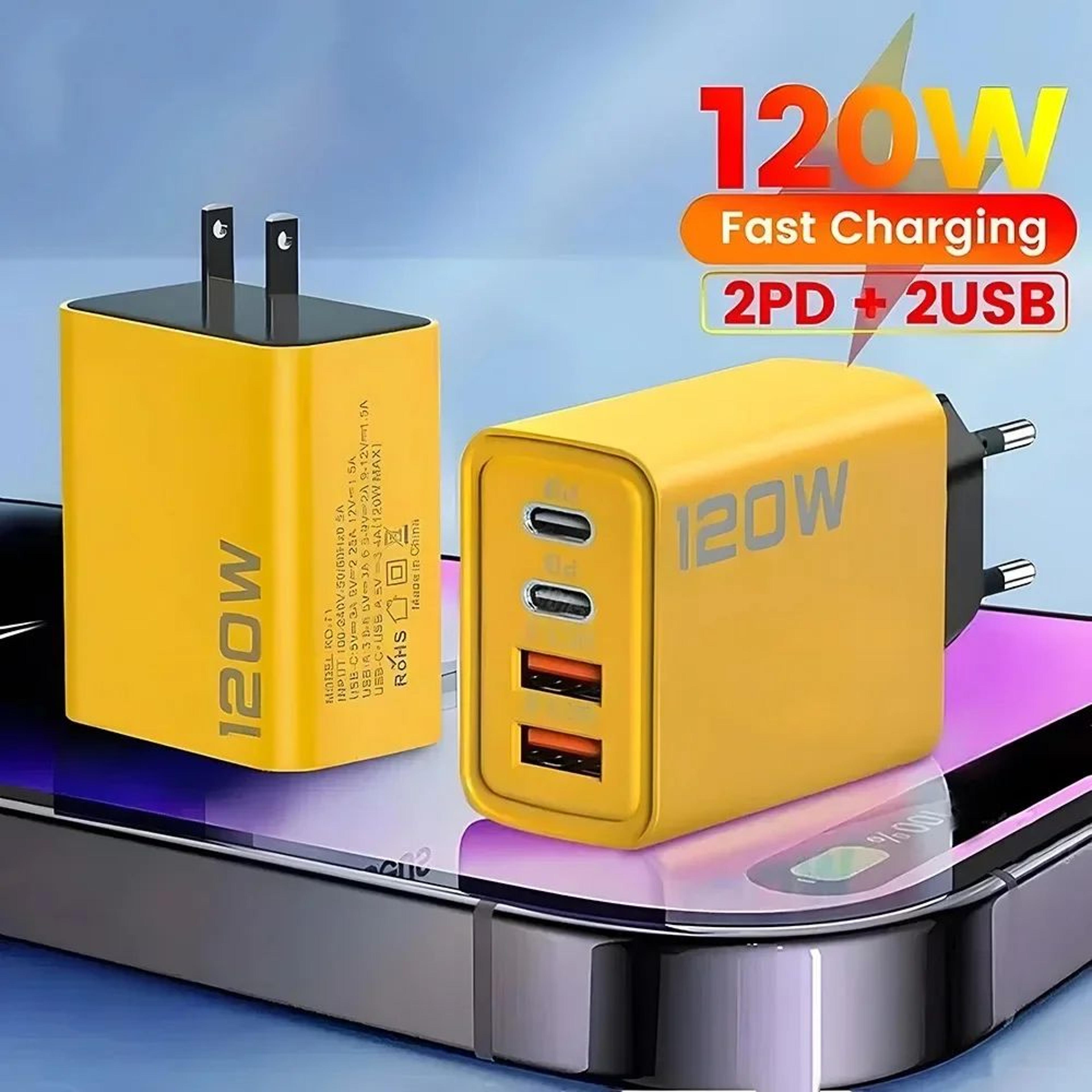120W GaN Fast Charging USBC PD Wall Charger For IPhone Android  More 1