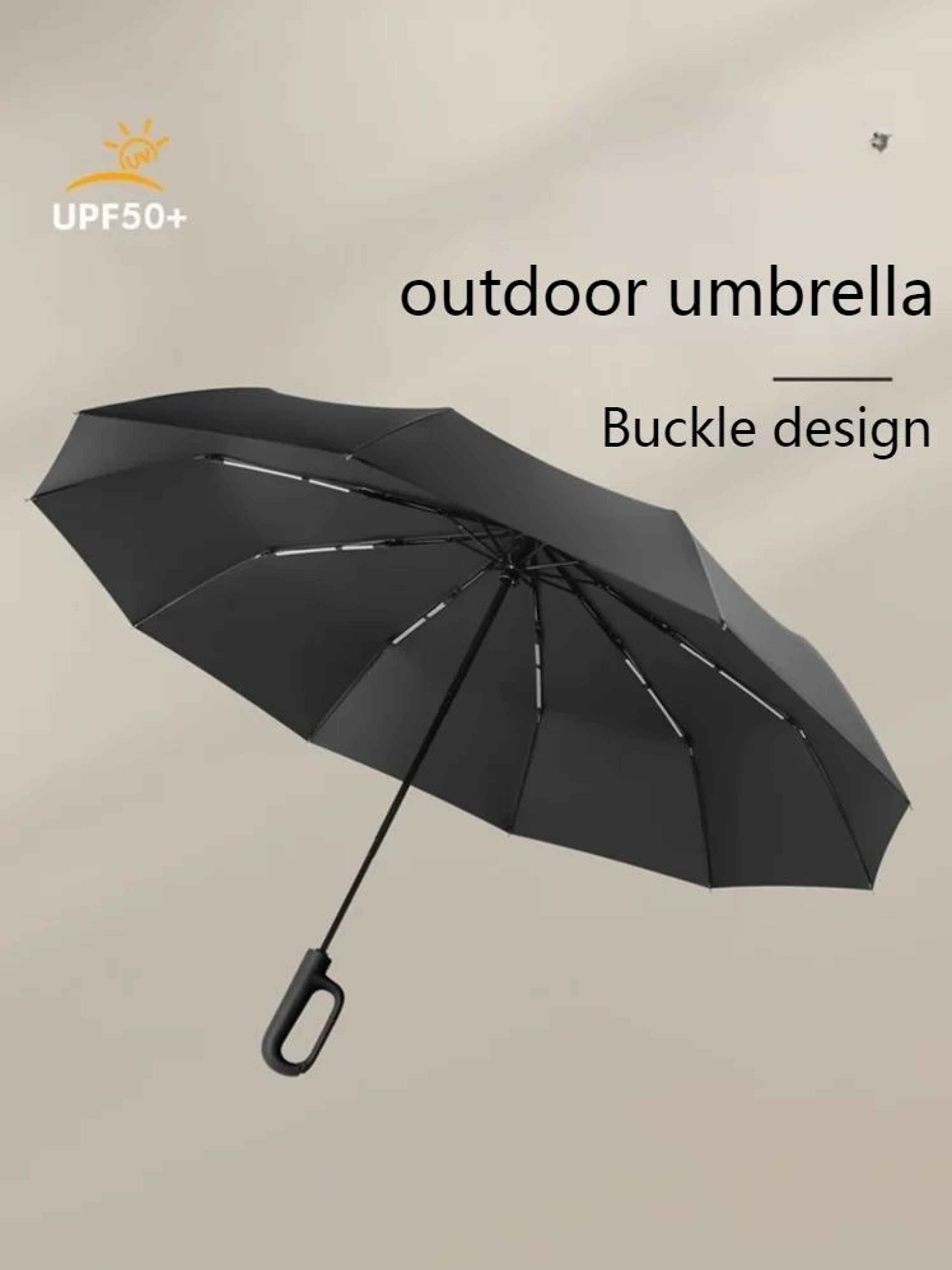 WindShield Pro 20Rib Fully Automatic Extra Large Folding Umbrella For Rain  Sun 5