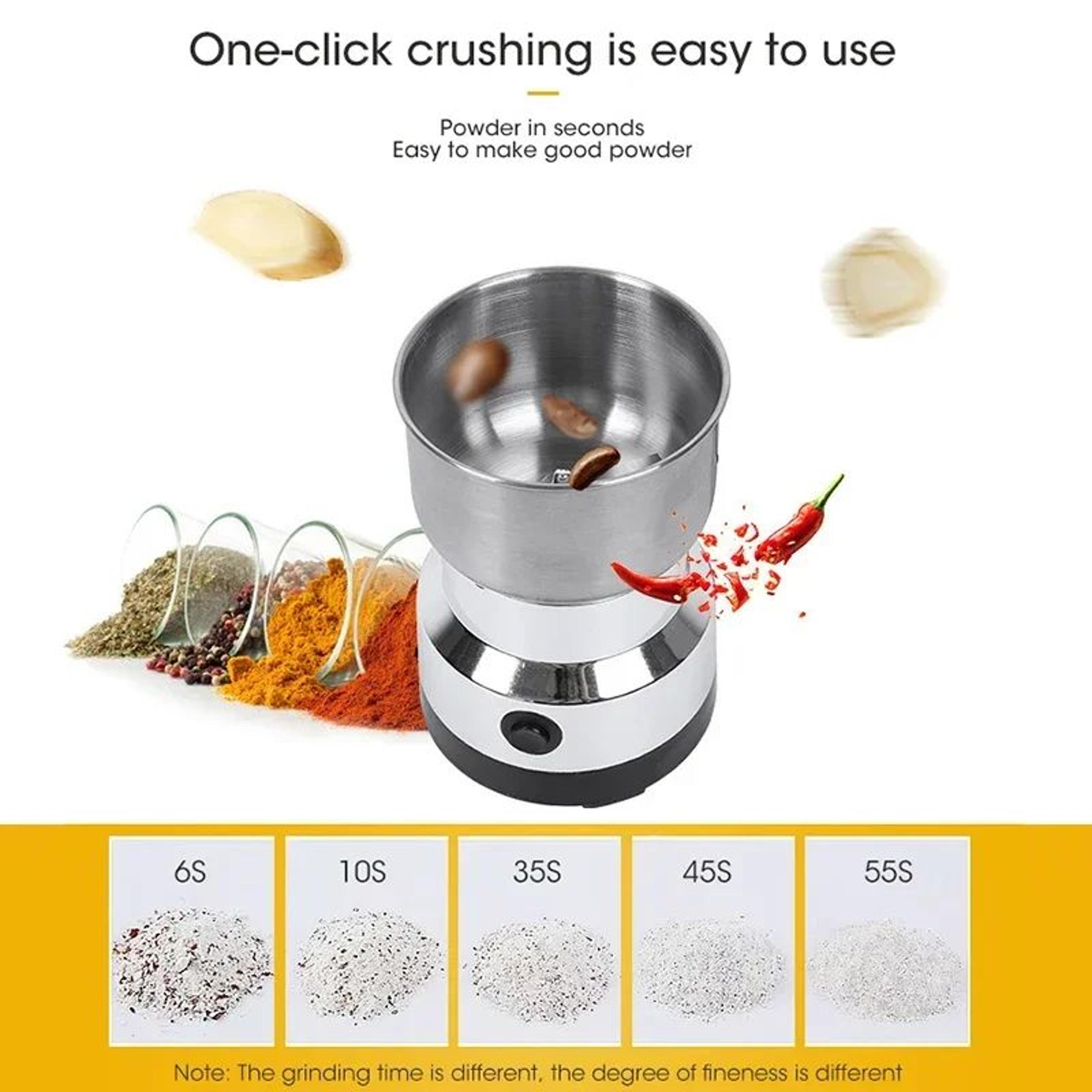 Mini Electric Grinder 300ml  Ultrafine Coffee Spice  Baby Food Grinder 2