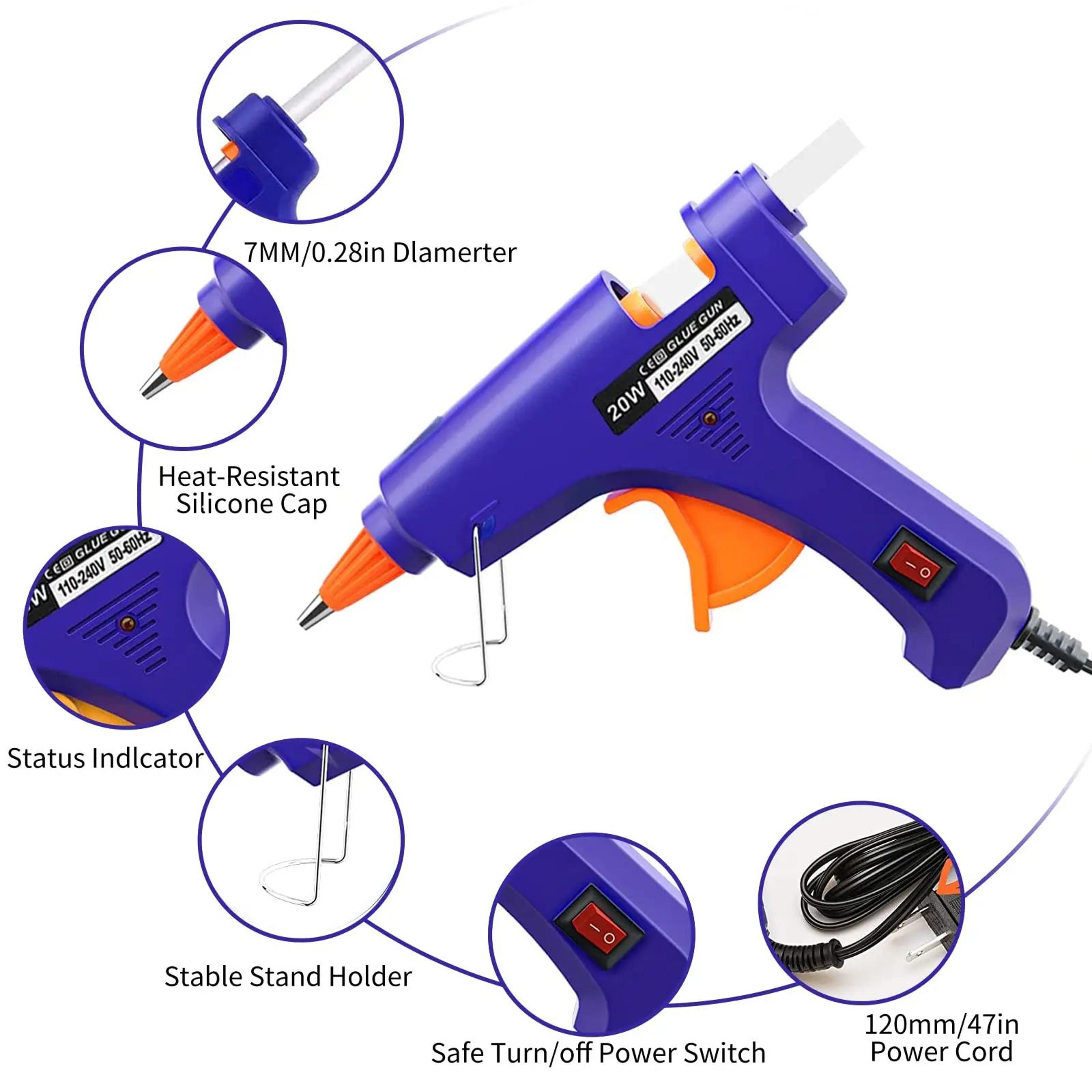 20W Mini Hot Glue Gun For Crafts Repairs  DIY Projects 1