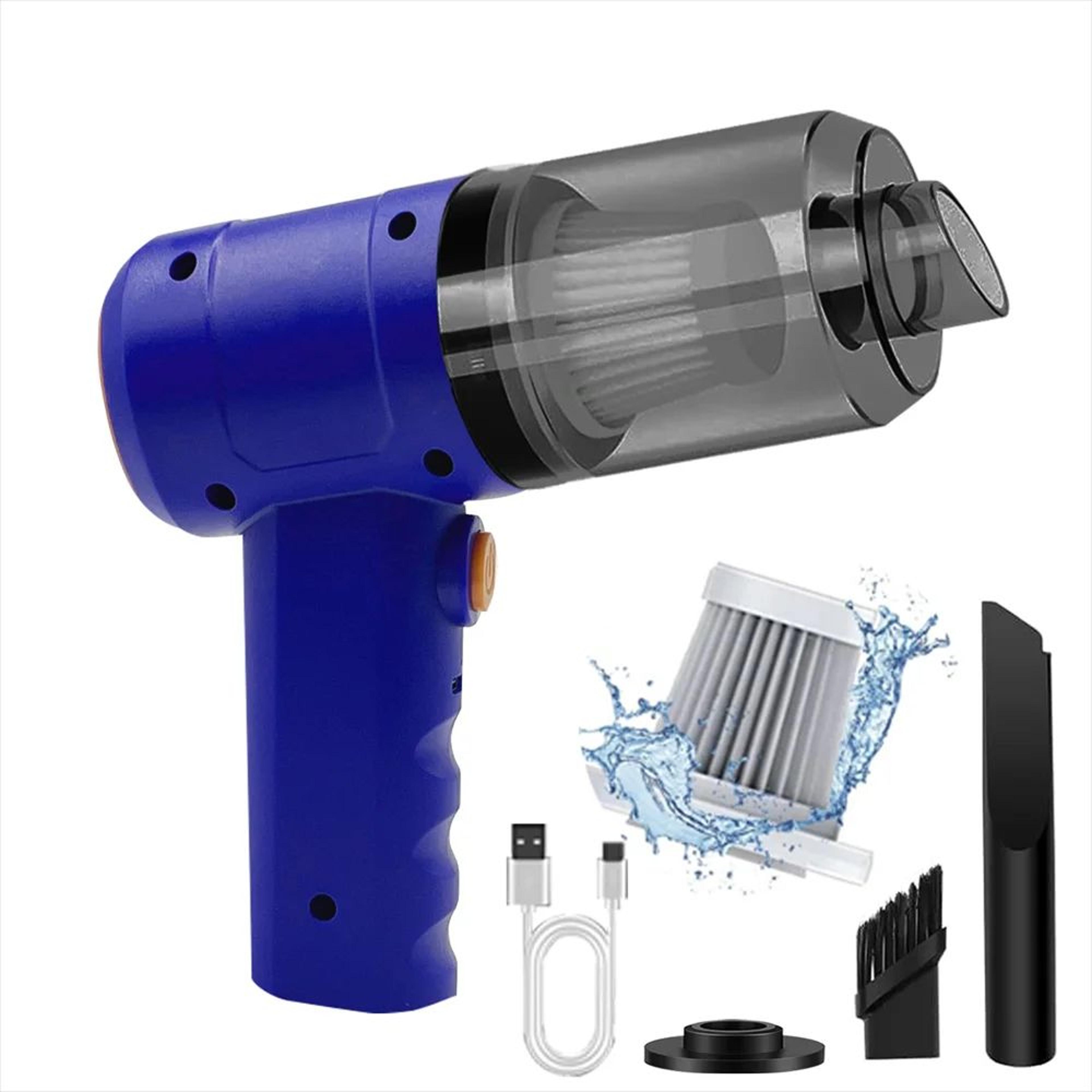 Cordless HighPower Mini Vacuum  Air Duster  15000Pa Portable Car  Home Cleaner 10