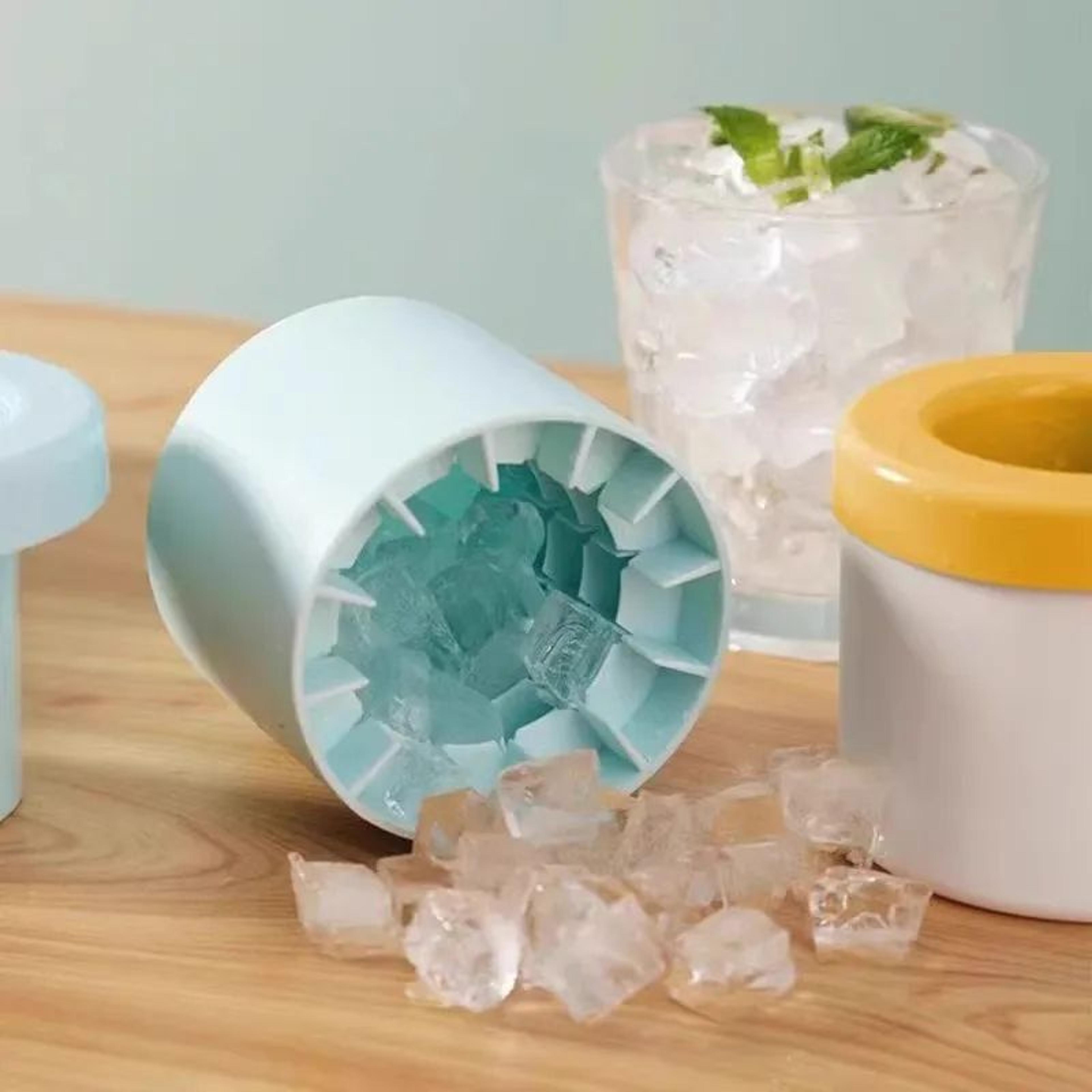 Silicone Ice Tube Tray With Lid  Easy Release Ice Cube Tray LeakProof Silicone Ice Mold For Bottles 4